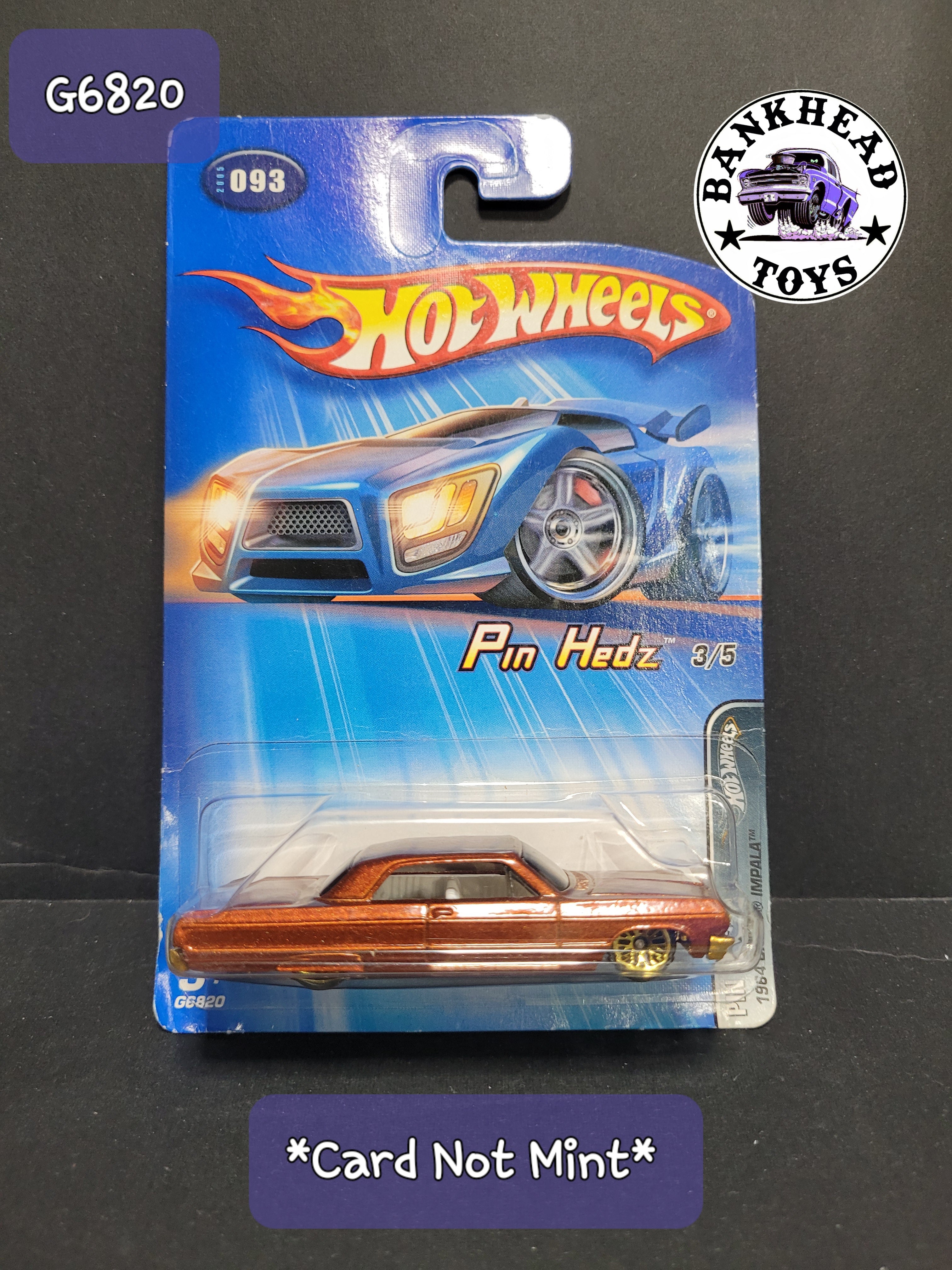 1964 CHEVY IMPALA PIN HEDZ G6820