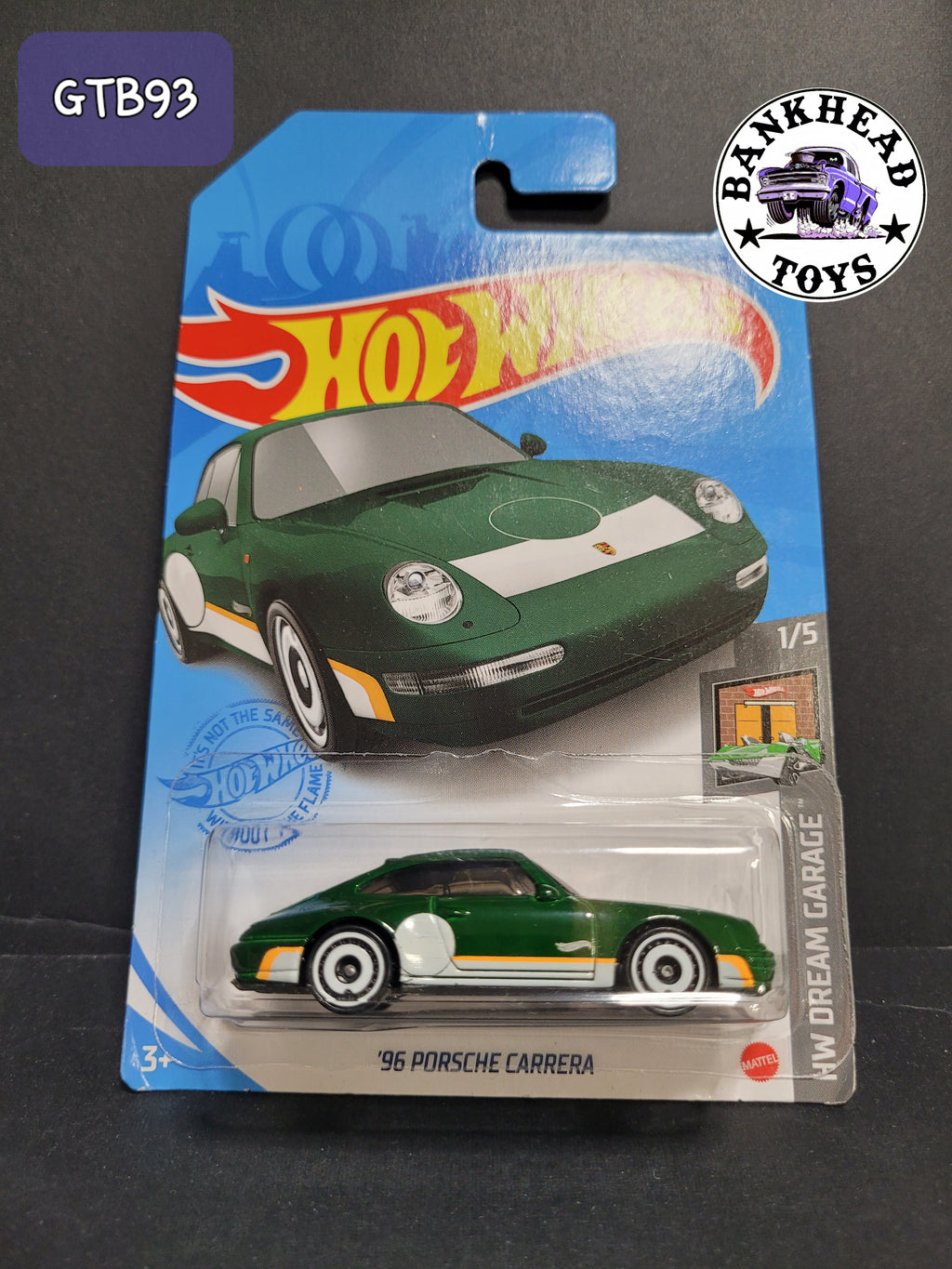 96 PORSCHE CARRERA GREEN GTB93