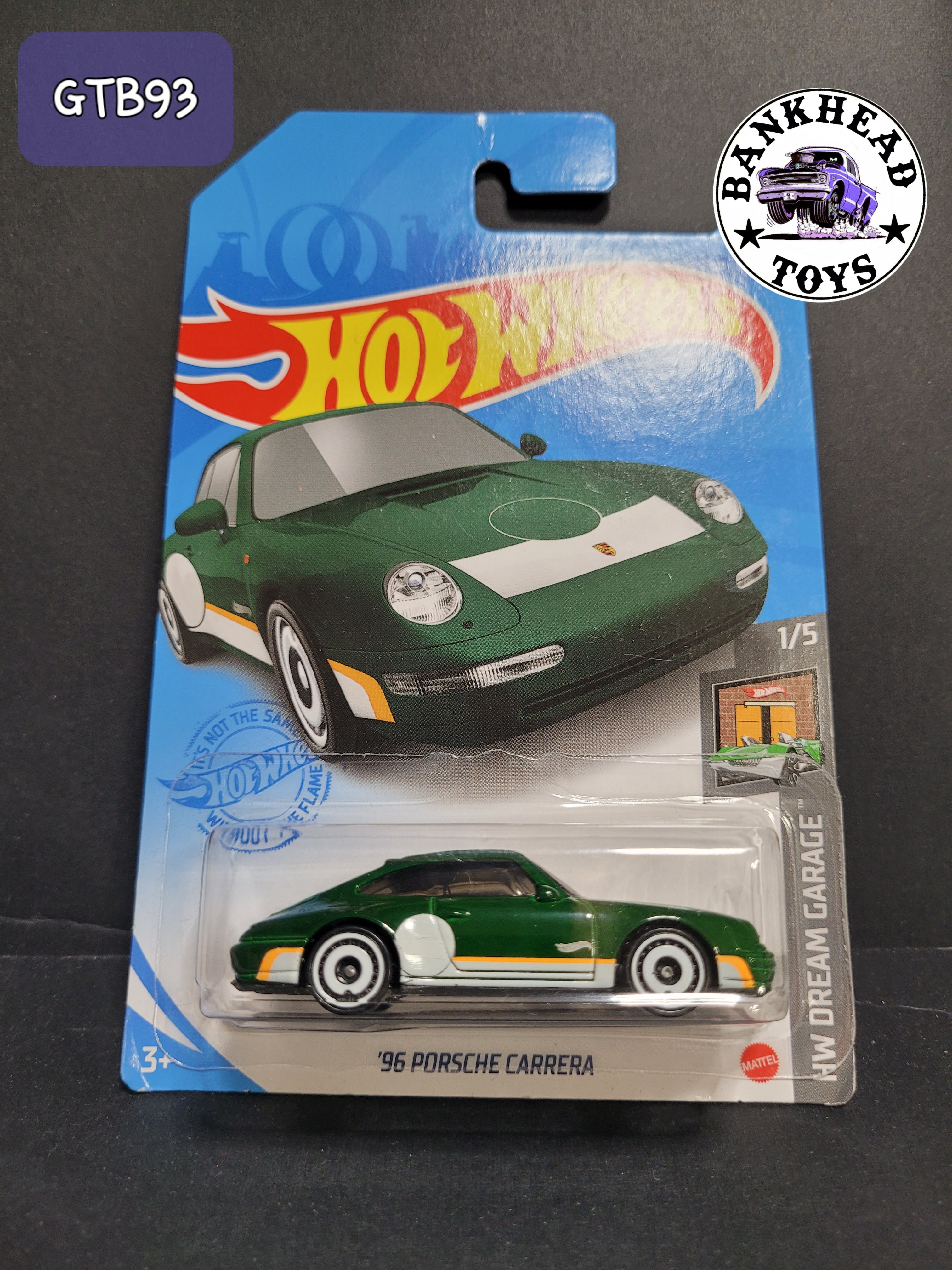 96 PORSCHE CARRERA GREEN GTB93