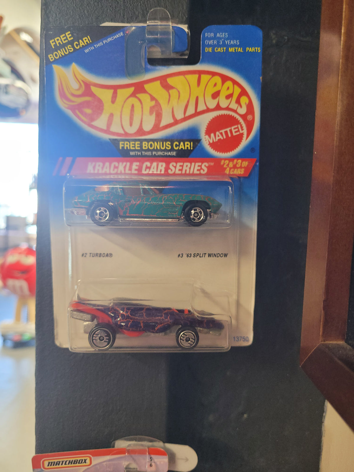 KRACKLE CAR SERIES W/BONUS CAR 1995 13750