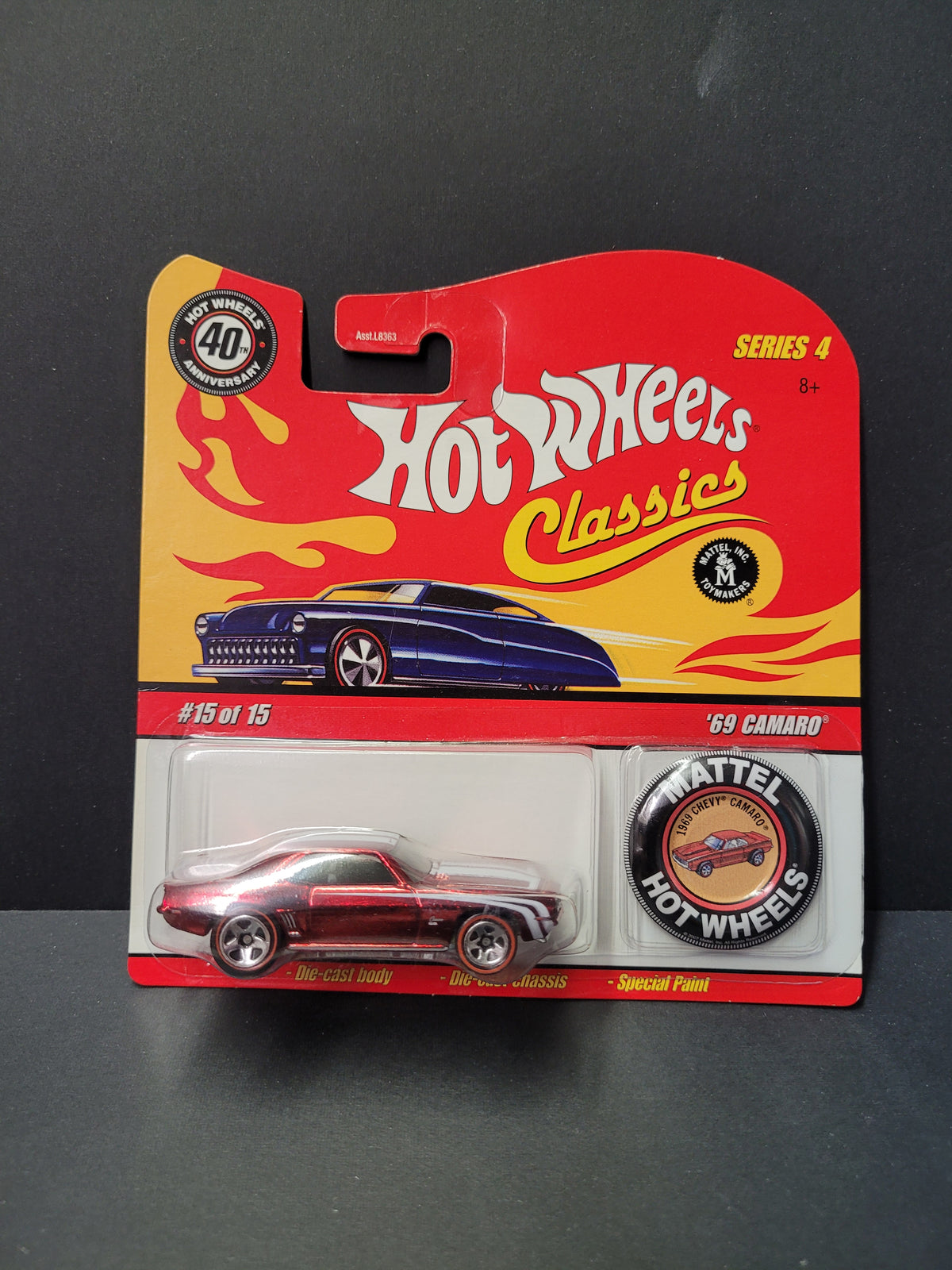 69 CAMARO M3666 HOT WHEELS CLASSICS