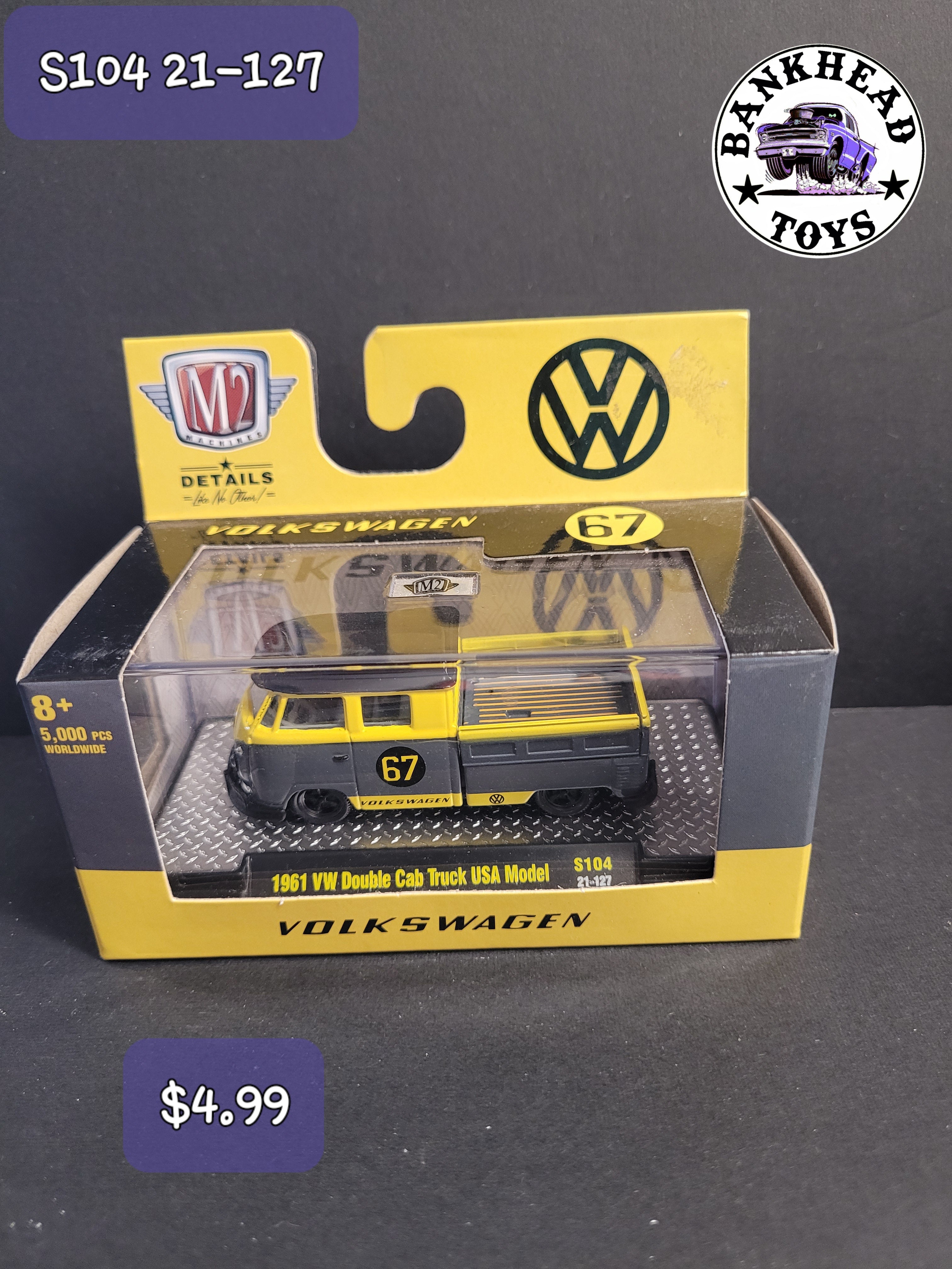 1961 VW DOUBLE CAB TRUCK USA MODEL