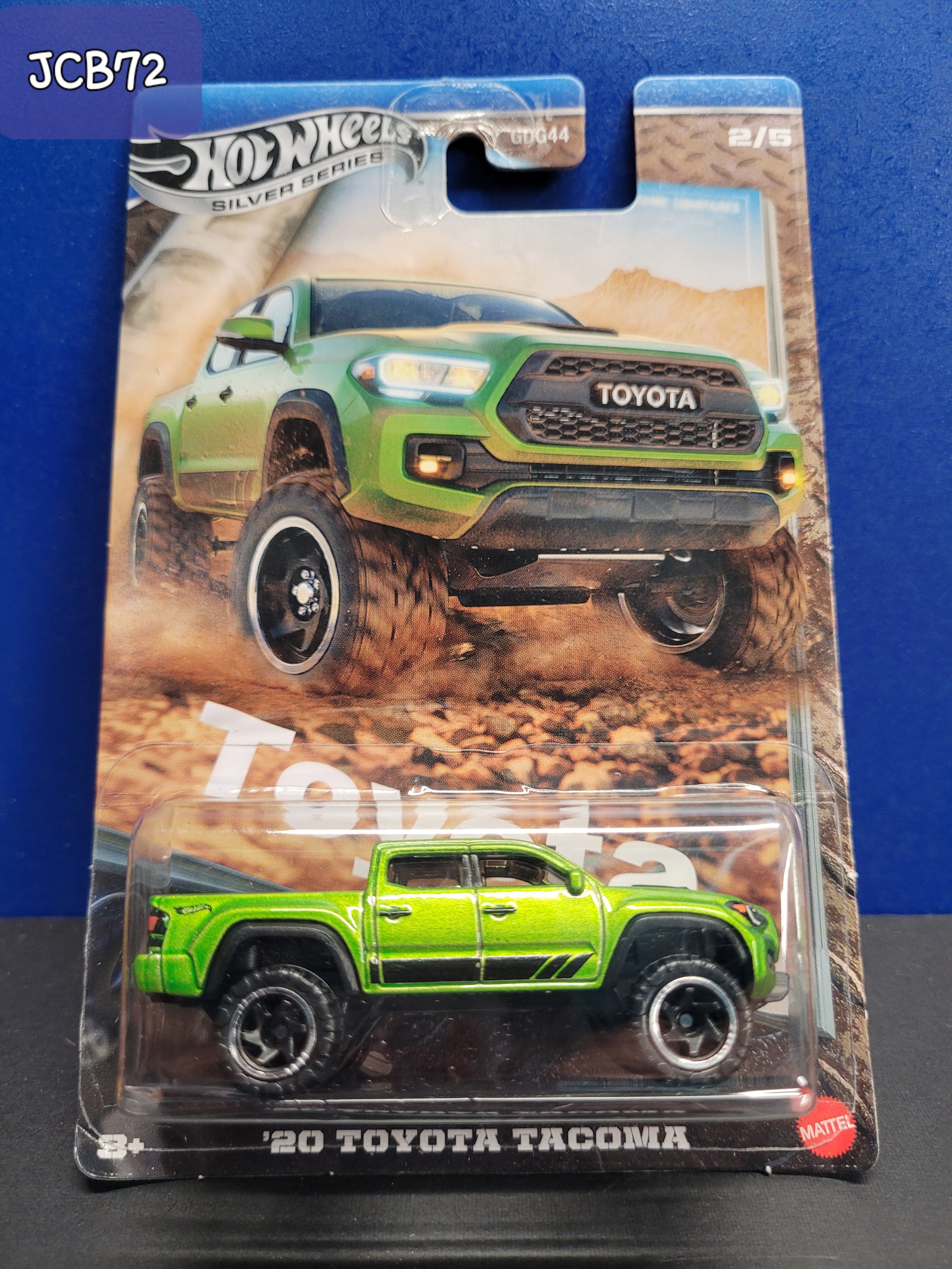 HW SILVER SERIES 20 TOYOTA TACOMA JCB72