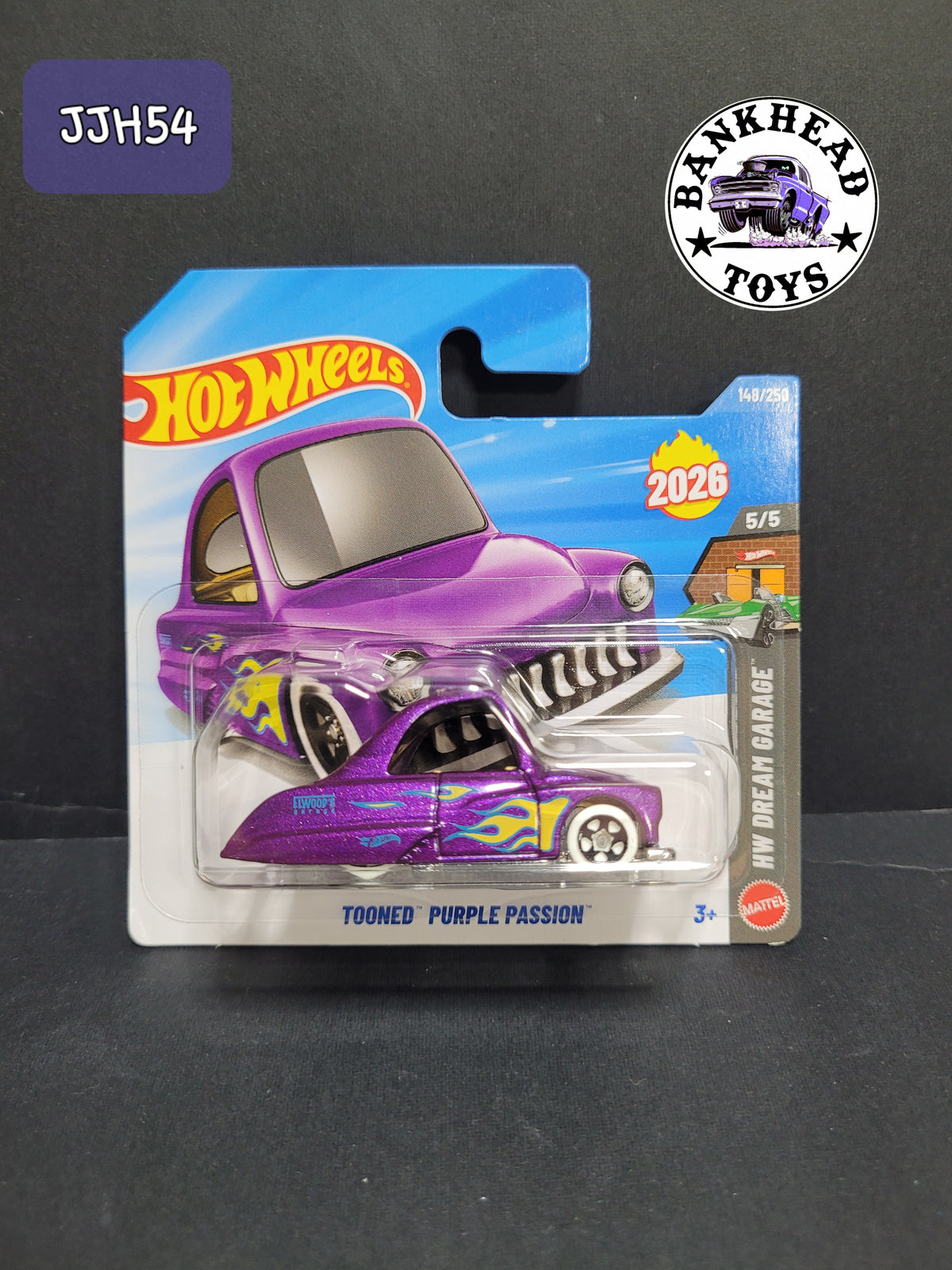 TOONED PURPLE PASSION TOONED JHH54 SHORT CARD