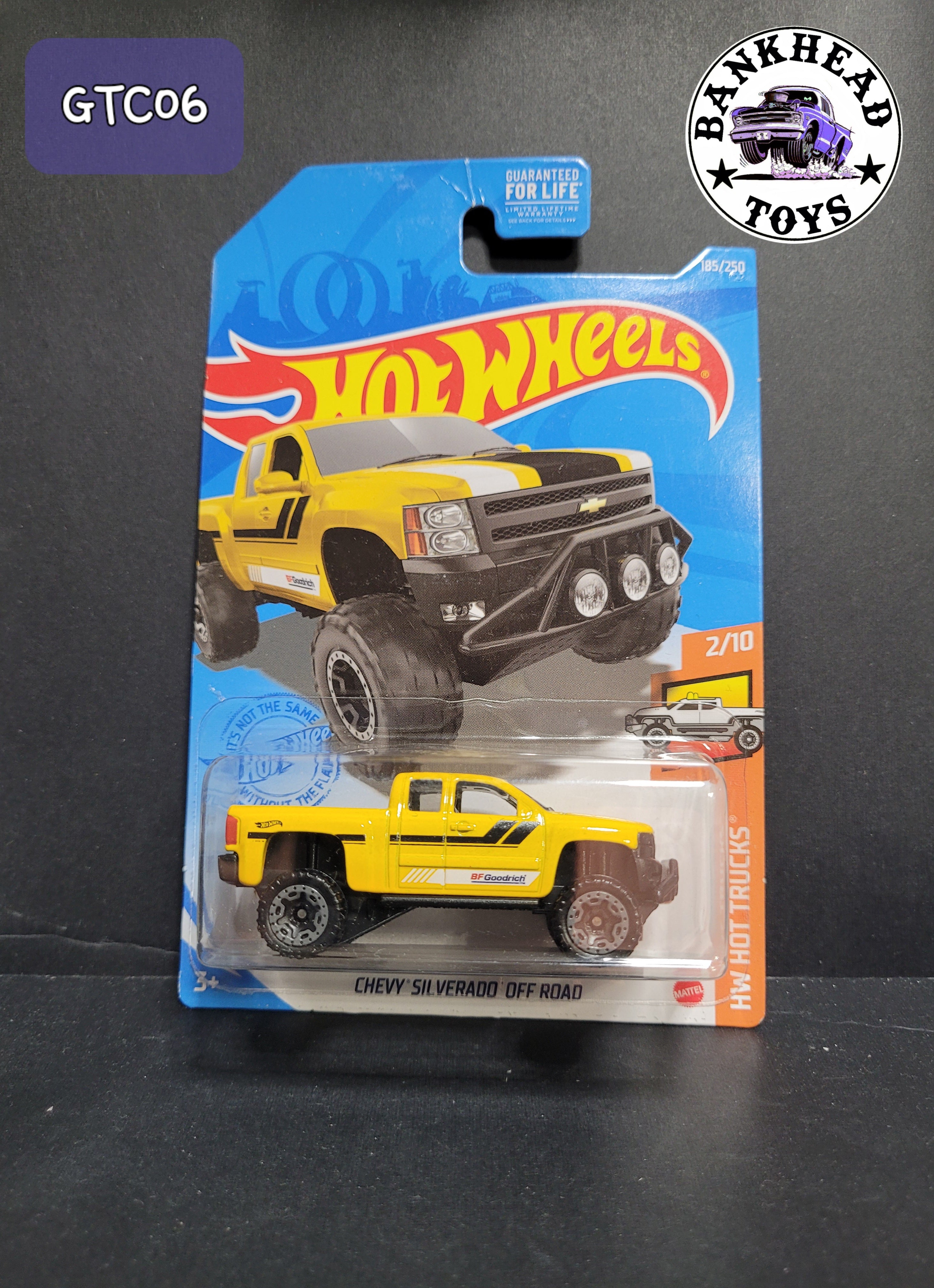 CHEVY SILVERADO OFF ROAD YELLOW GTC06