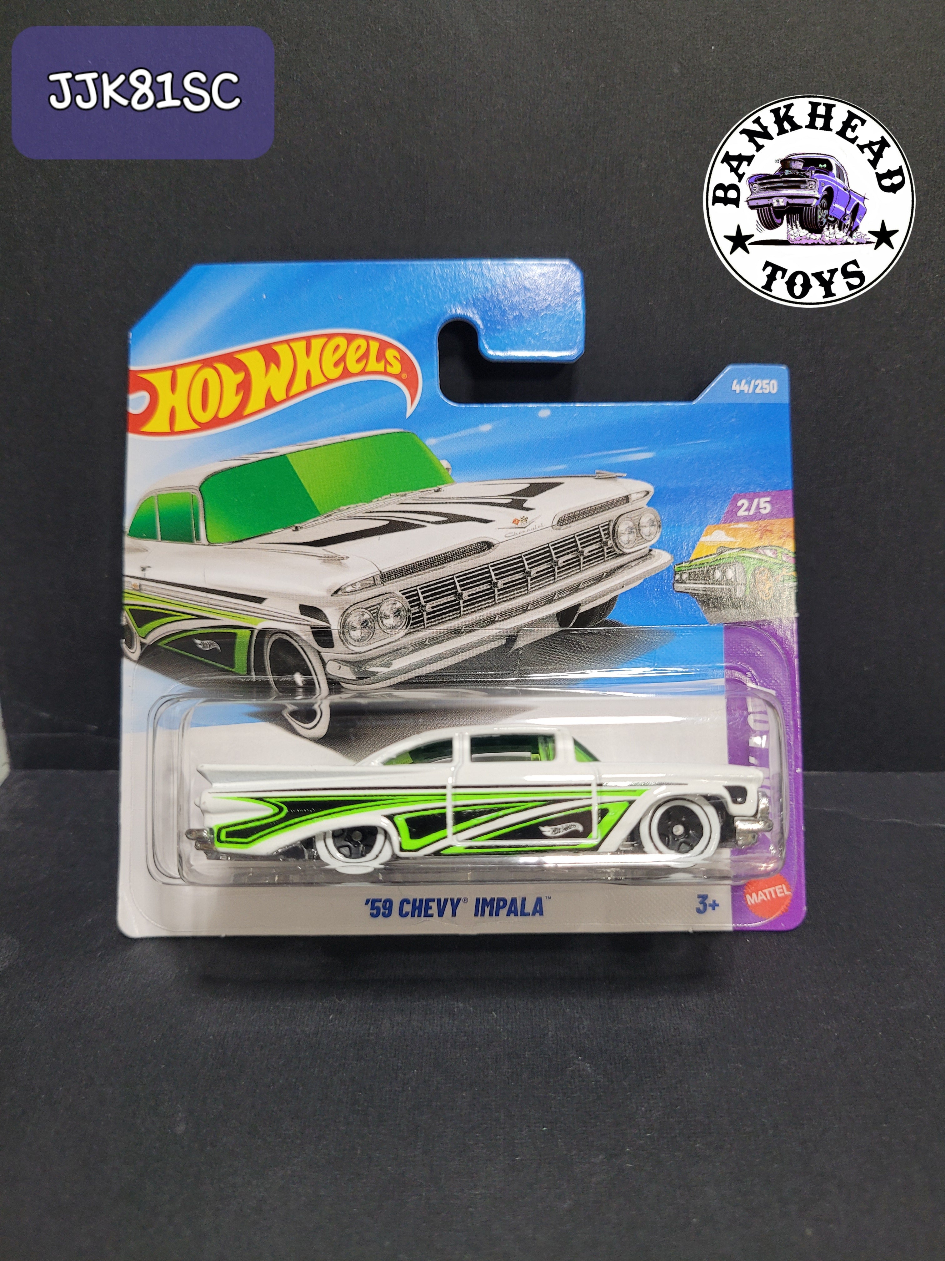 59 CHEVY IMPALA JJK81 SHORT CARD