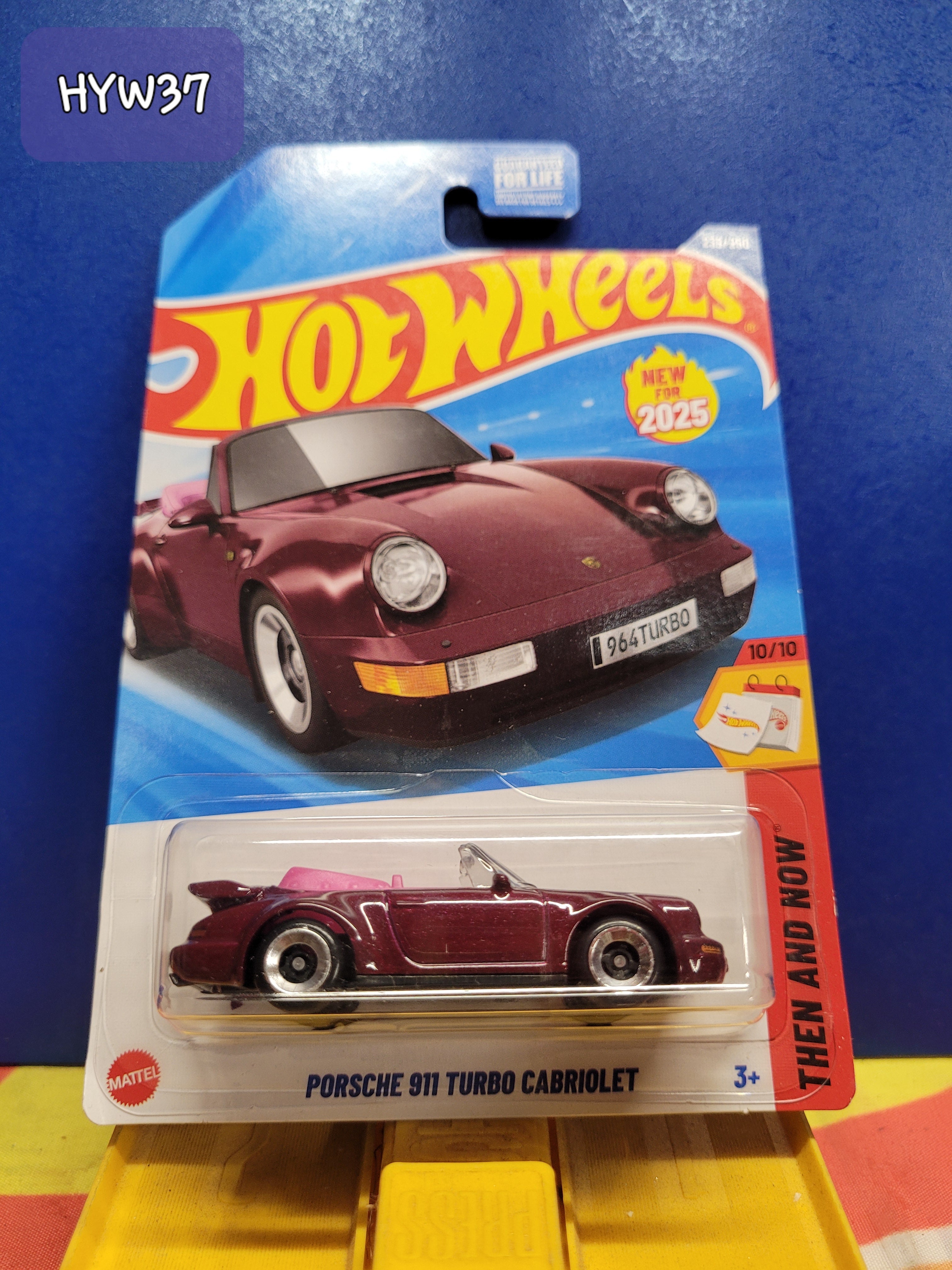 PORSCHE 911 TURBO CABRIOLET HYW37
