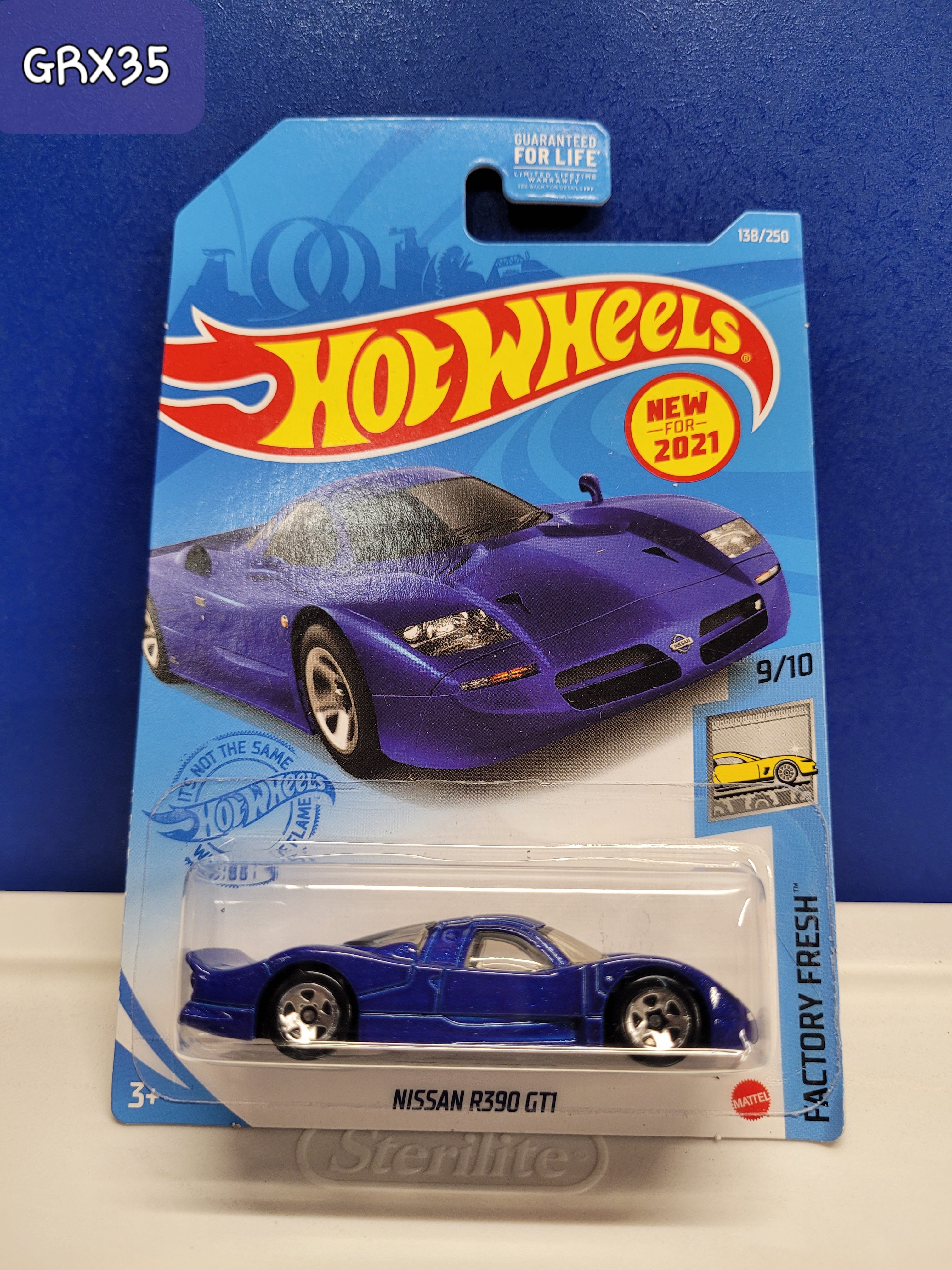 NISSAN R390 GTI BLUE GRX35