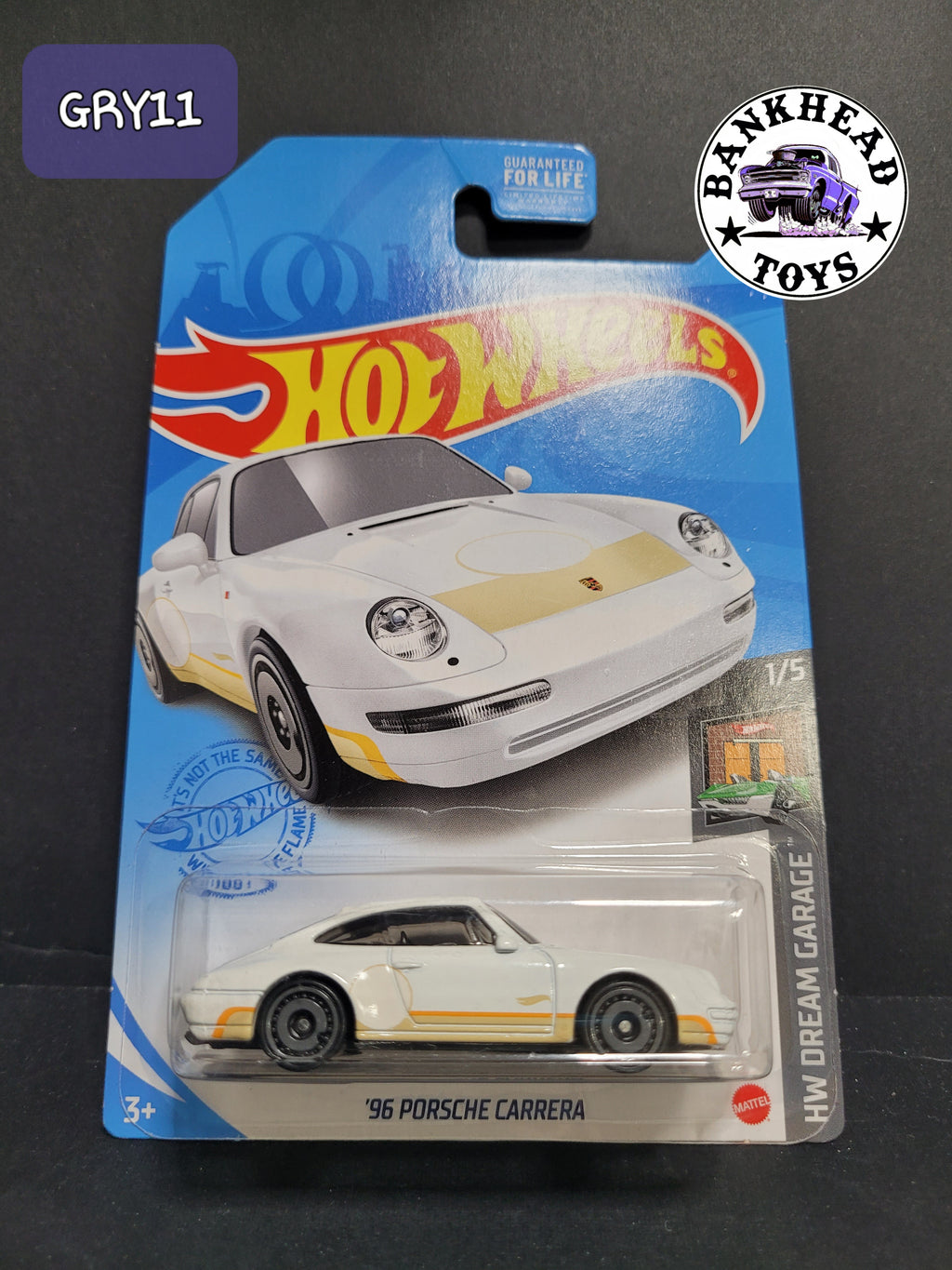 96 PORSCHE CARRERA WHITE GRY11