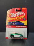 VW BUG CONVERTIBLE J2777 GRN/WHT HW CLASSICS
