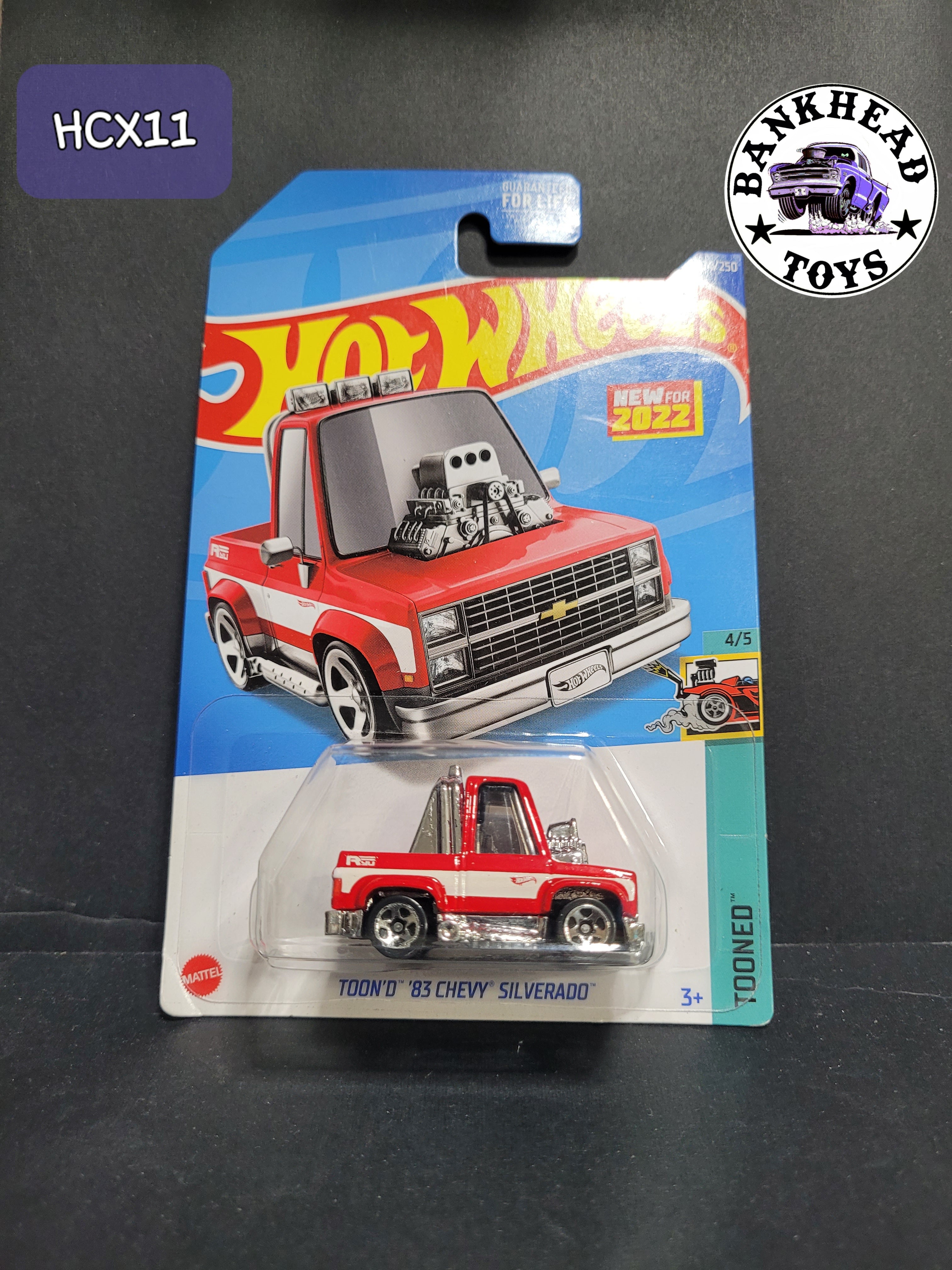 TOOND 83 CHEVY SILVERADO RED HCX11