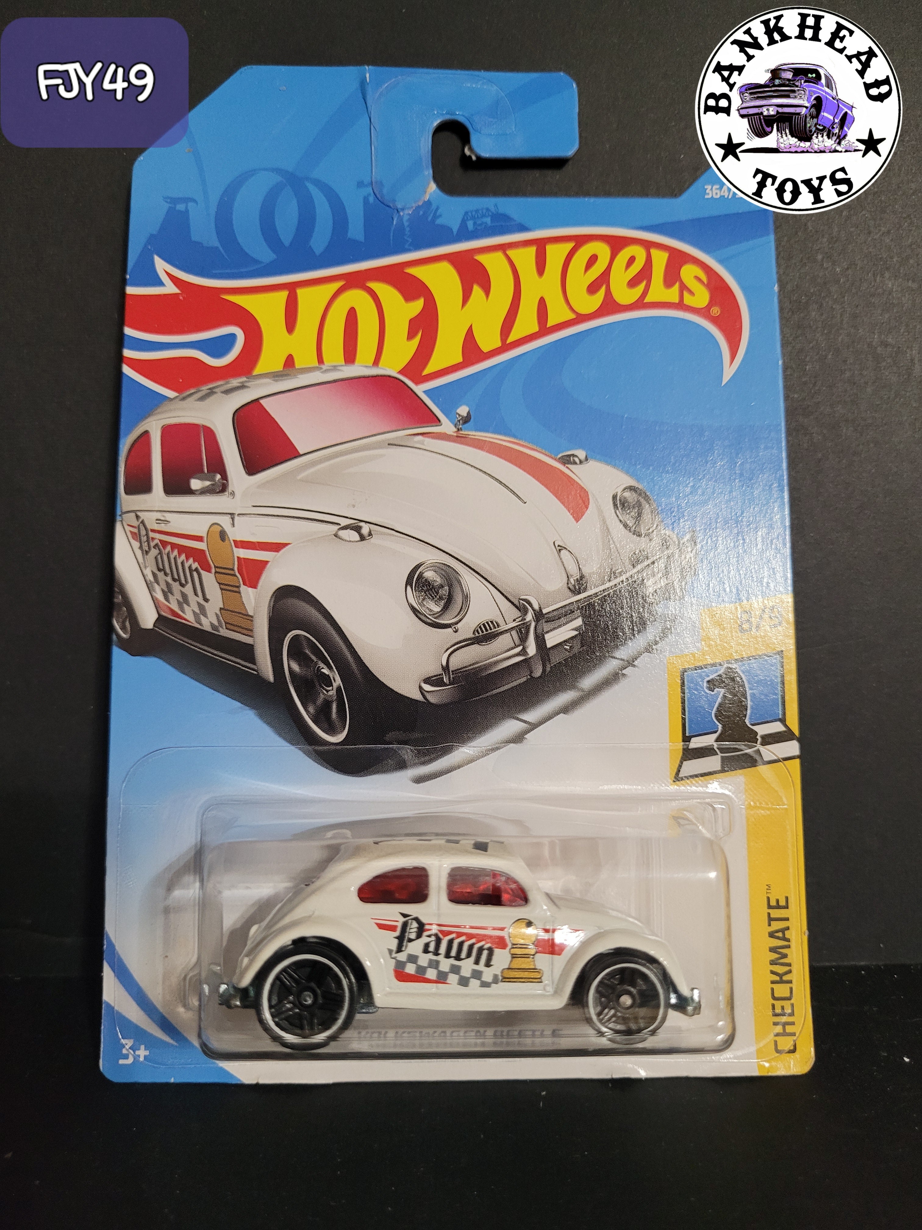 VOLKSWAGEN BEETLE WHITE FJY49