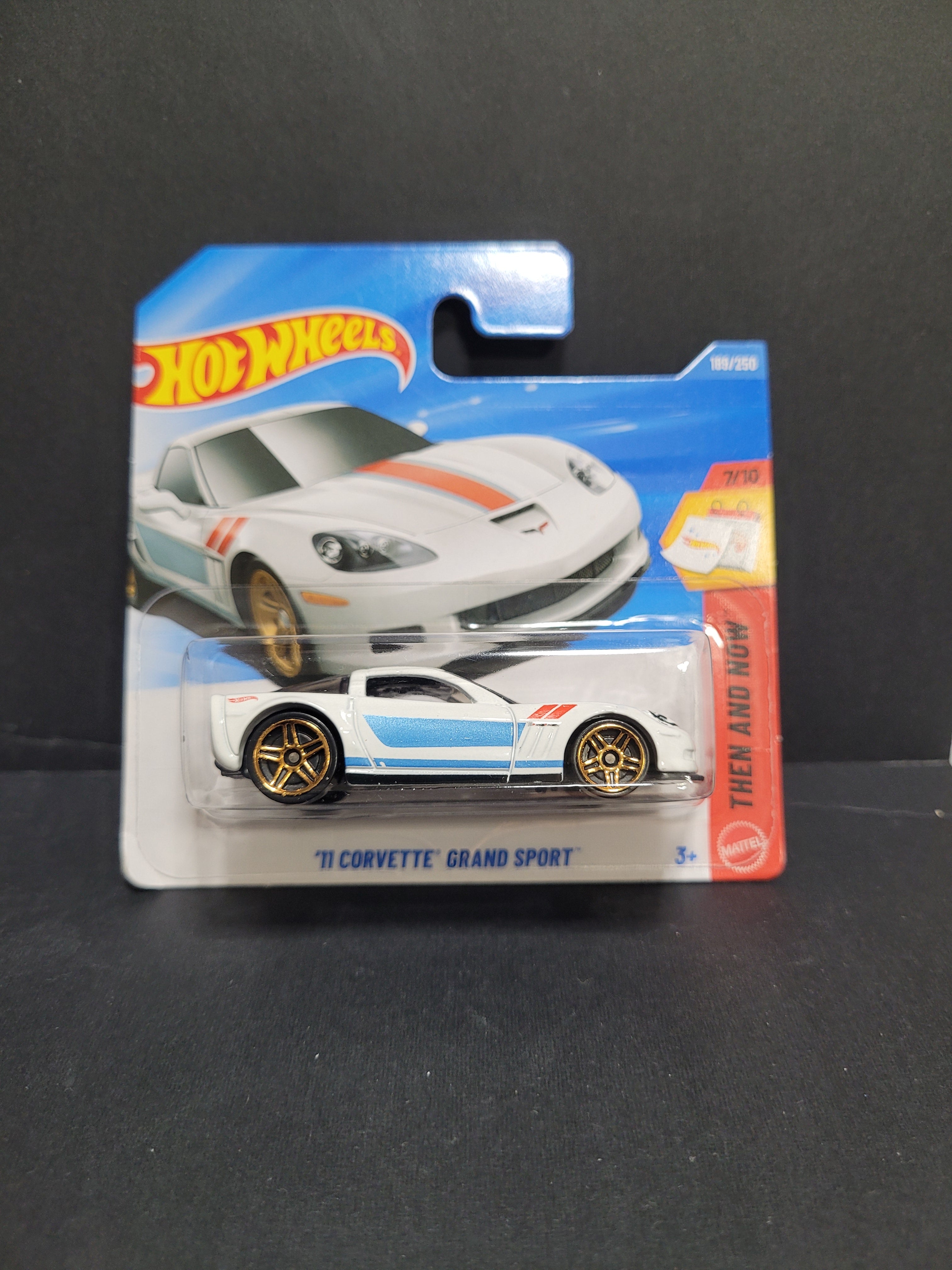 11 CORVETTE GRAND SPORT WHITE JJK27 SHORT CARD