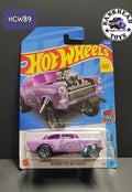 55 CHEVY BEL AIR GASSER PURPLE HCW89