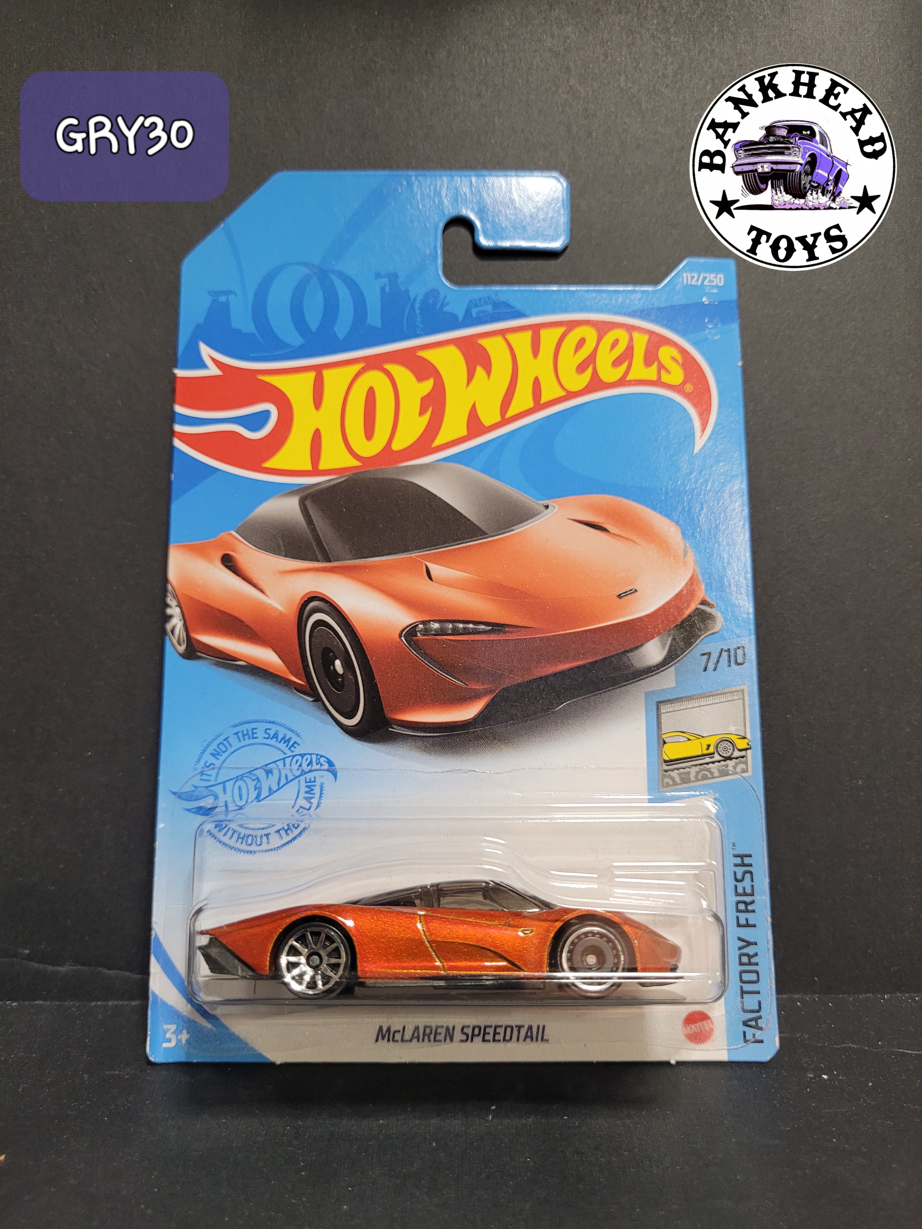 MCLAREN SPEEDTAIL RUST GRY30