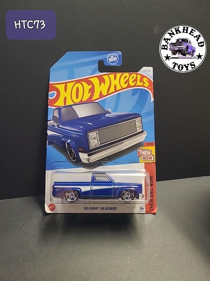 83 CHEVY SILVERADO BLUE HTC73 in protector