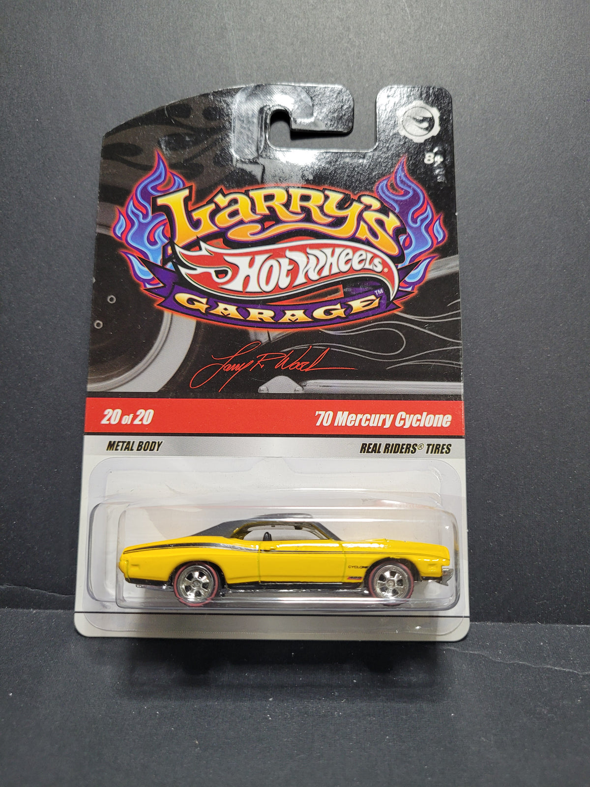 70 MERCURY CYCLONE LARRYS GARAGE N9064 YLLW/BLKTOP