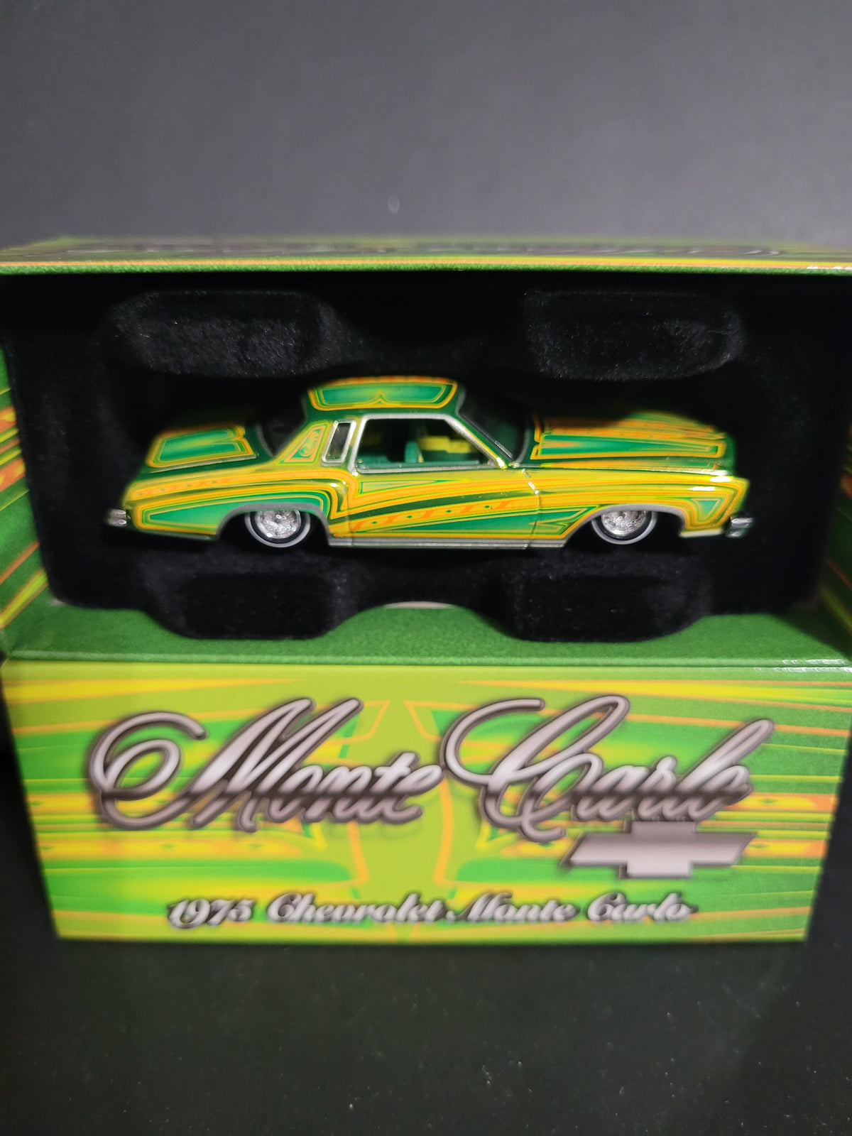 1975 CHEVROLET MONTE CARLO RLC GRN/YEL