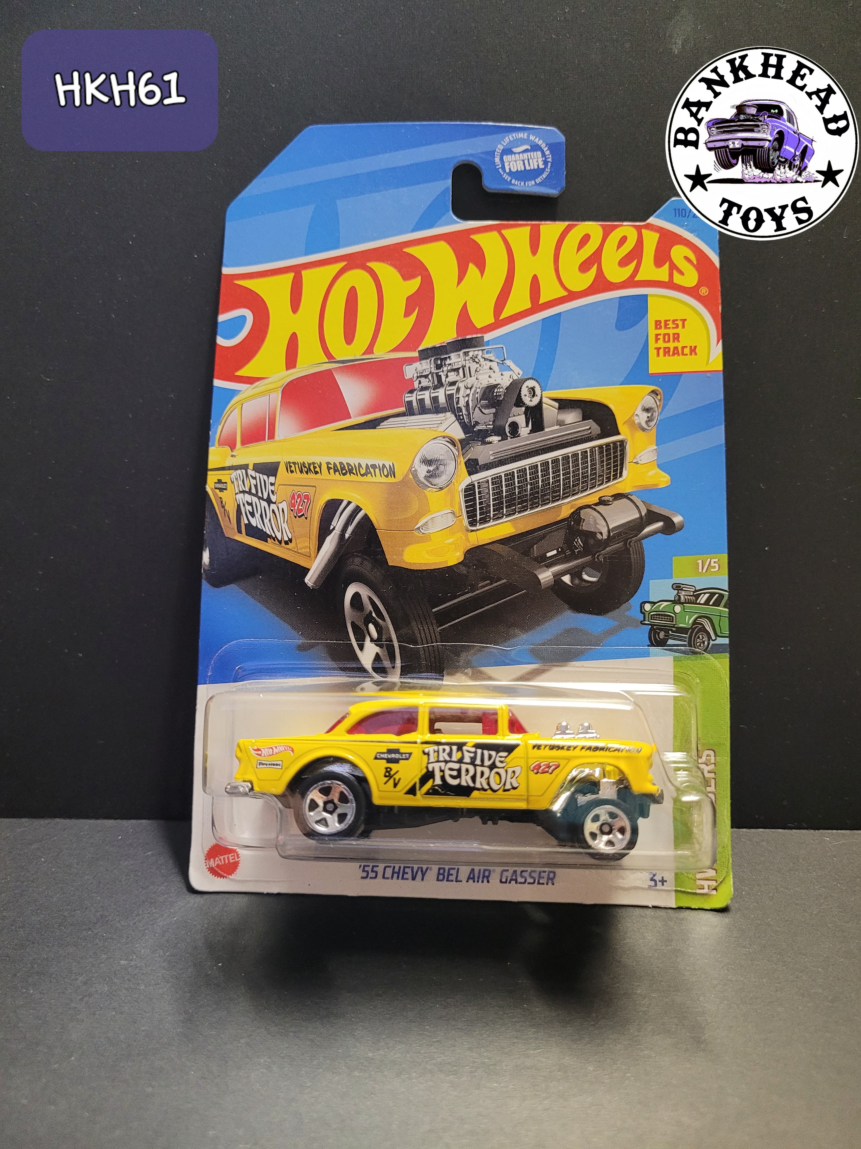 55 CHEVY BEL AIR GASSER HKH61