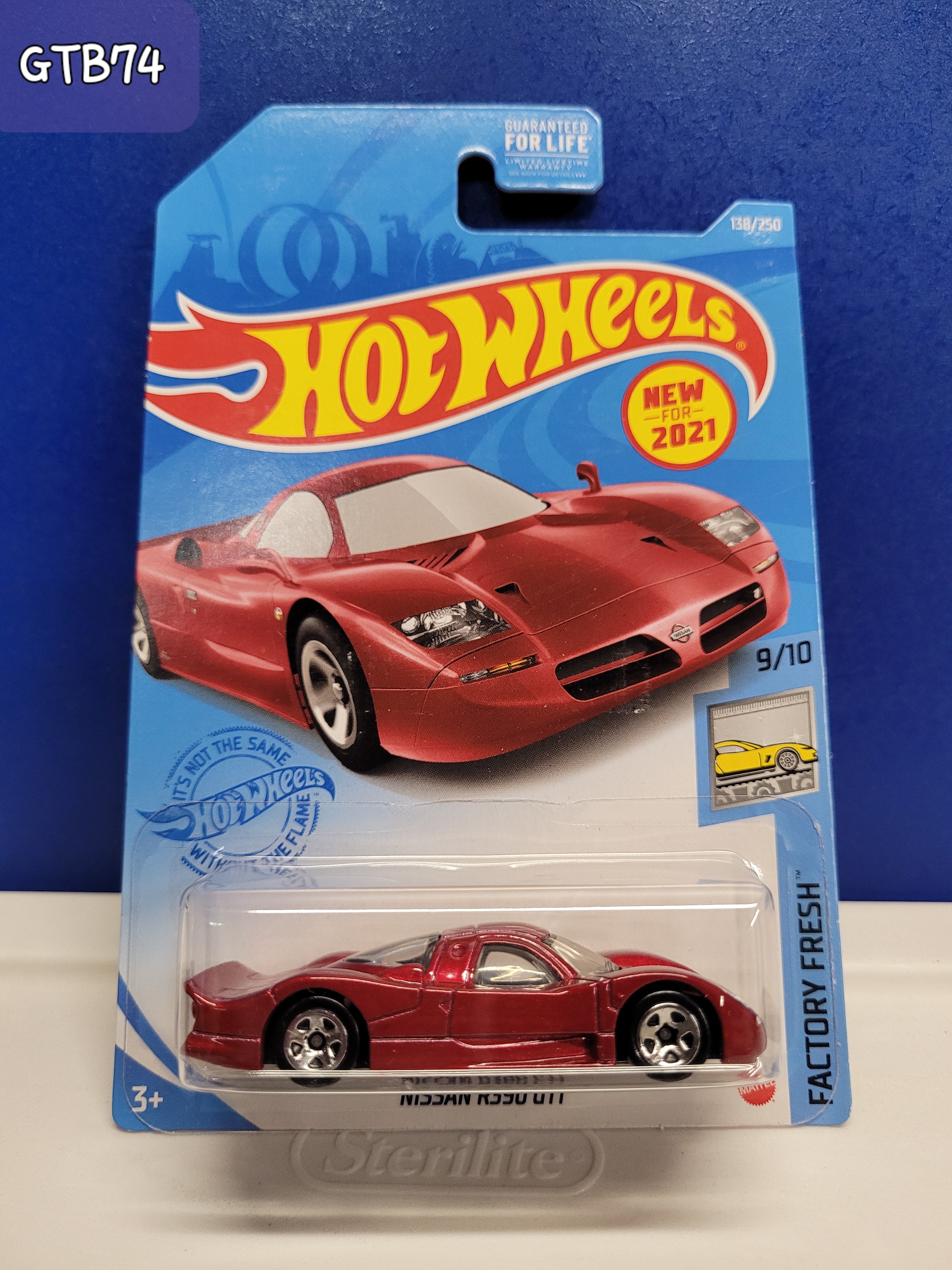 NISSAN R390 GTI MAROON GTB74