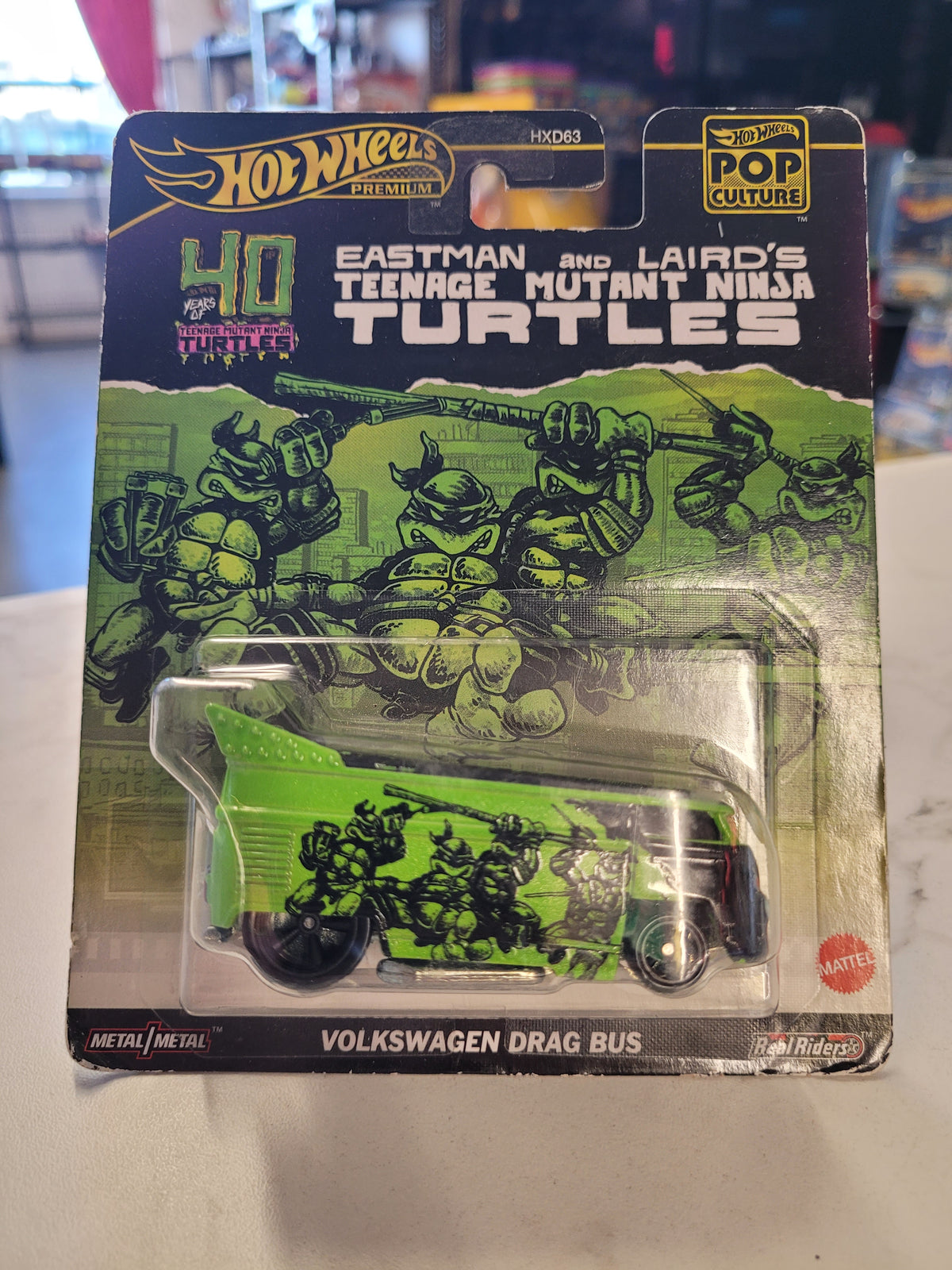VOLKSWAGEN DRAG BUS NINJA TURTLE HVJ46