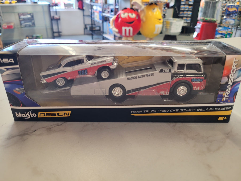 1957 CHEVY BEL AIR GASSER /RAMP TRUCK 12136