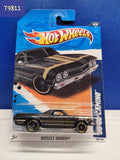 68 EL CAMINO BLACK T9811