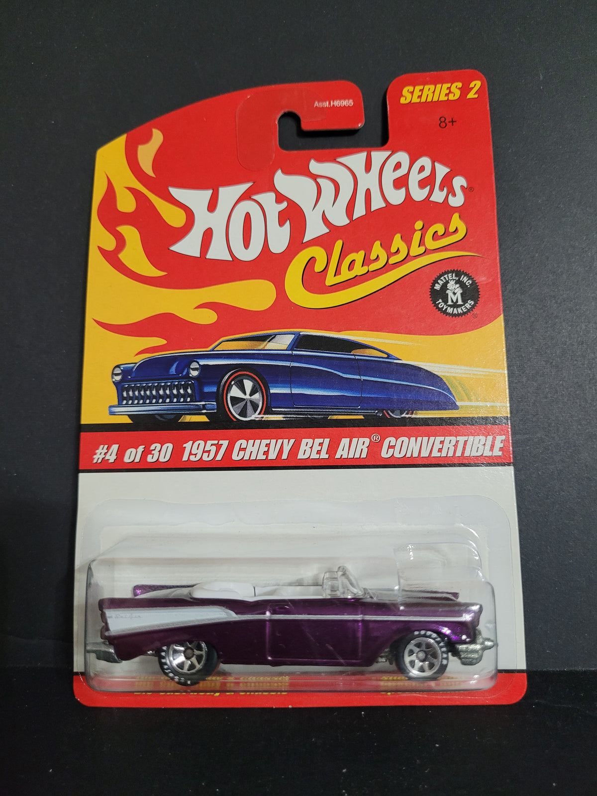 1957 CHEVY BEL AIR CONVERT HW CLASSICS J2760P