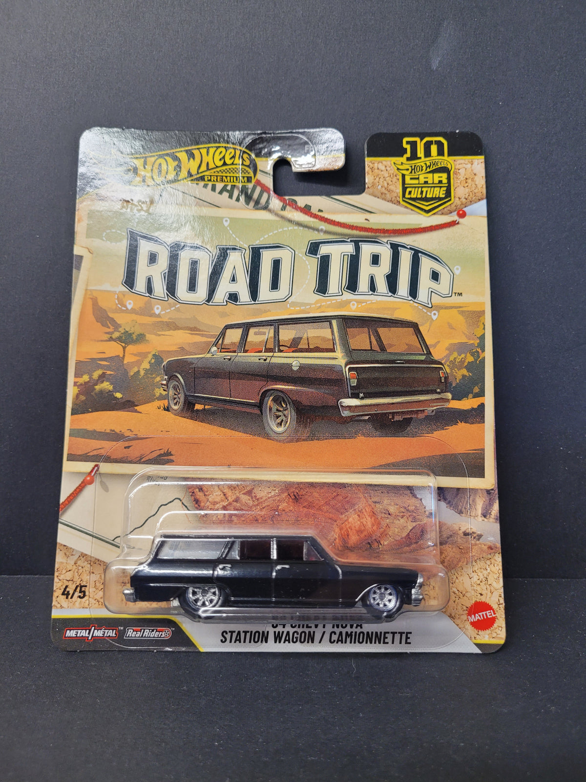 64 CHEVY NOVA STATION WAGON JKF39 CAR CULTURE 961V