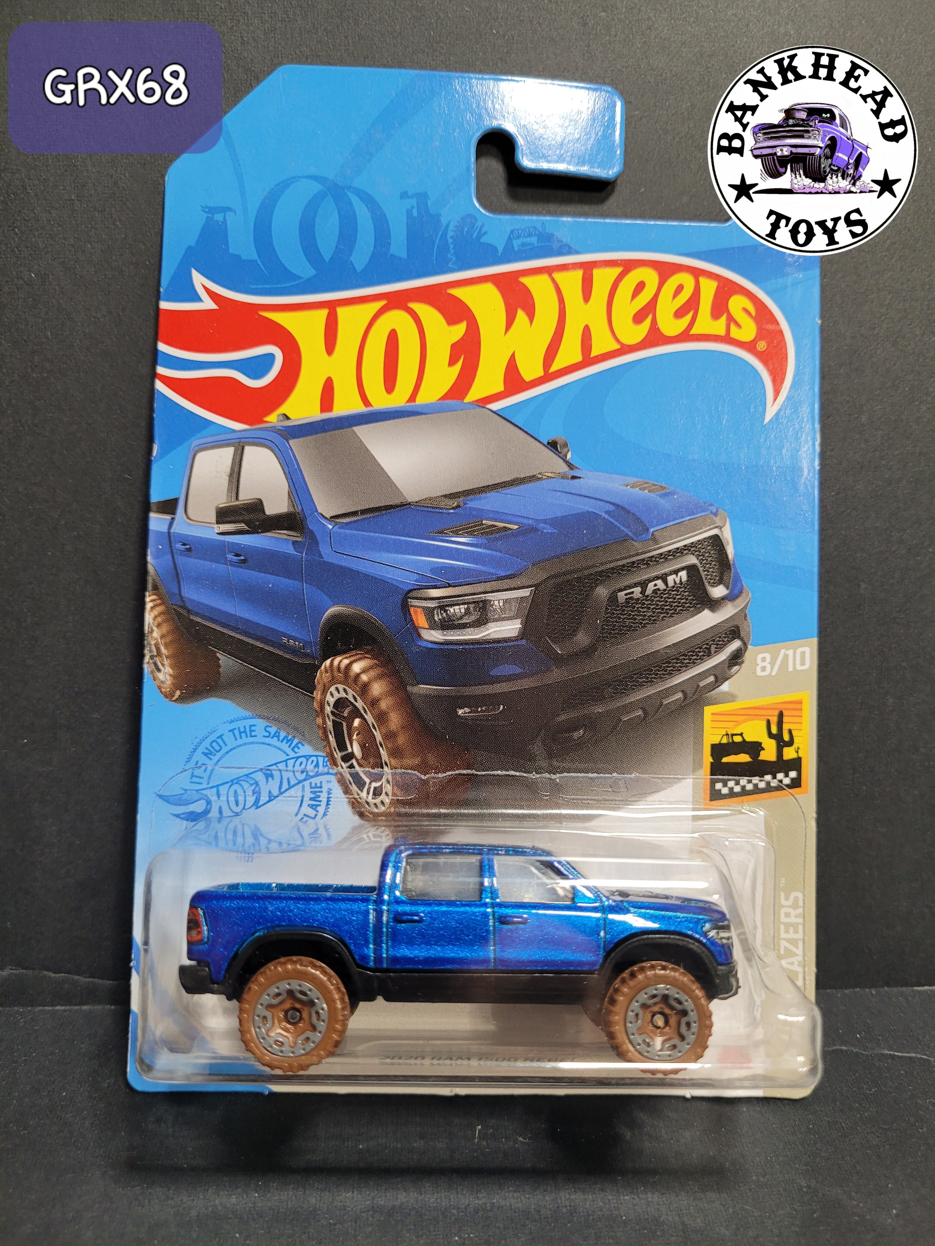2020 RAM 1500 REBEL BLUE GRX68