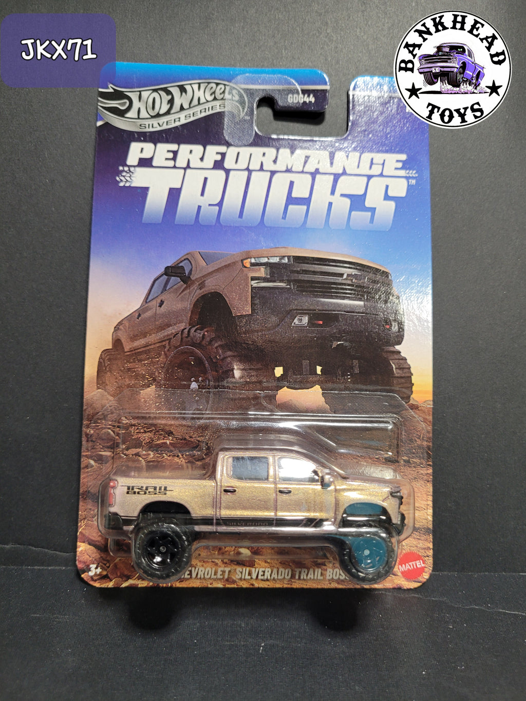 2019 CHEVROLET SILVERADO TRAIL BOSS LT JKX71 SILVE