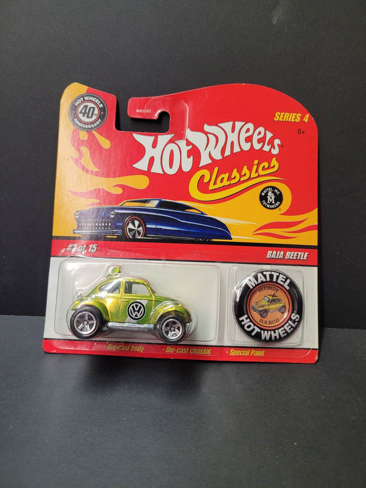 BAJA BEETLE M3656 HOT WHEELS CLASSICS