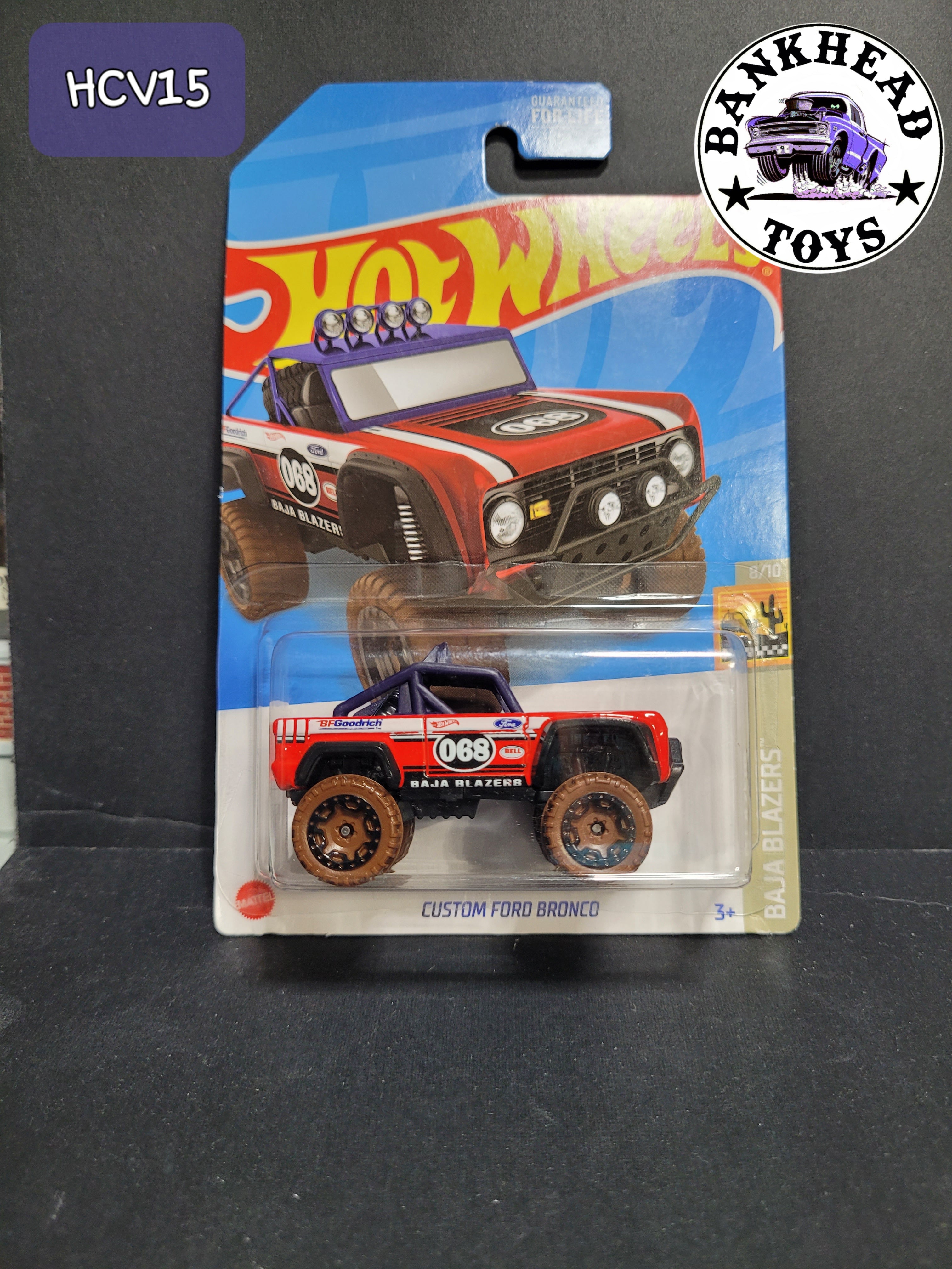 CUSTOM FORD BRONCO RED HCV15
