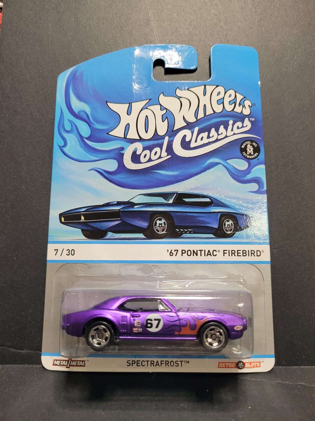 67 PONTIAC FIREBIRD COOL CLASSICS Y9430 PURPLE