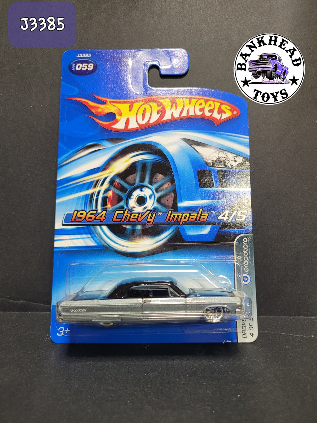1964 CHEVY IMPALA DROPSTARS J3385 IN PROTECTOR