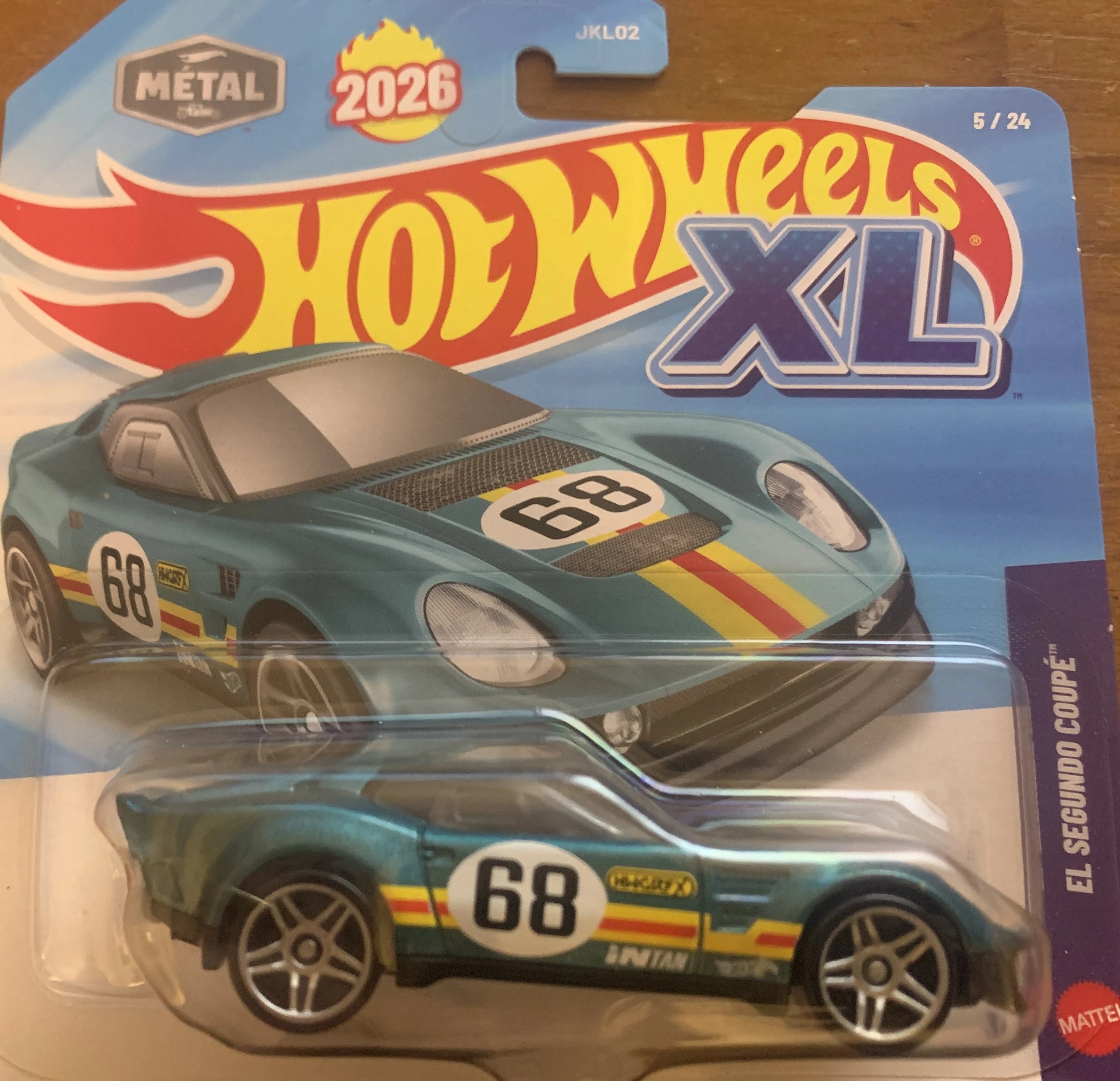 2026 HOT WHEELS XL SET OF 6 -1st RELEASE