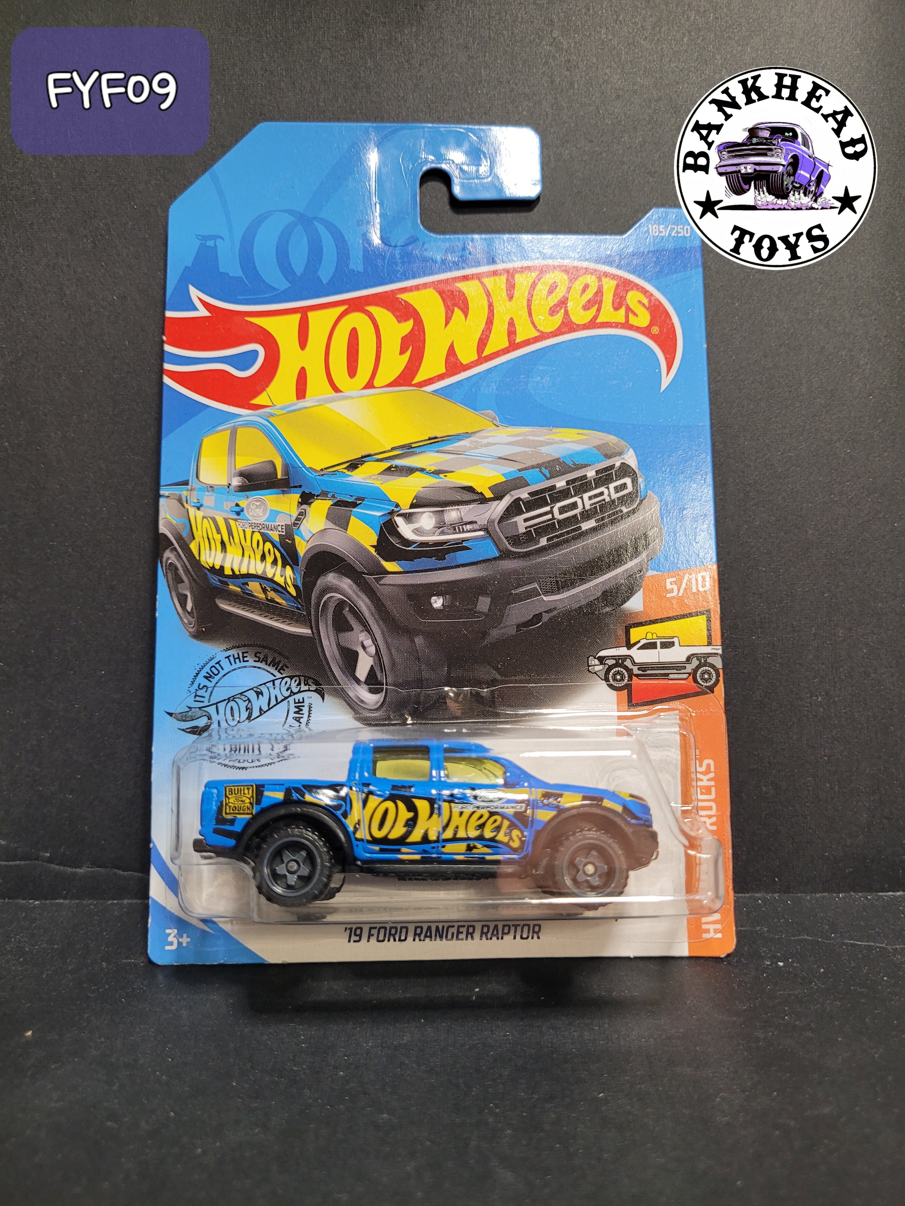 19 FORD RANGER RAPTOR BLUE FYF09
