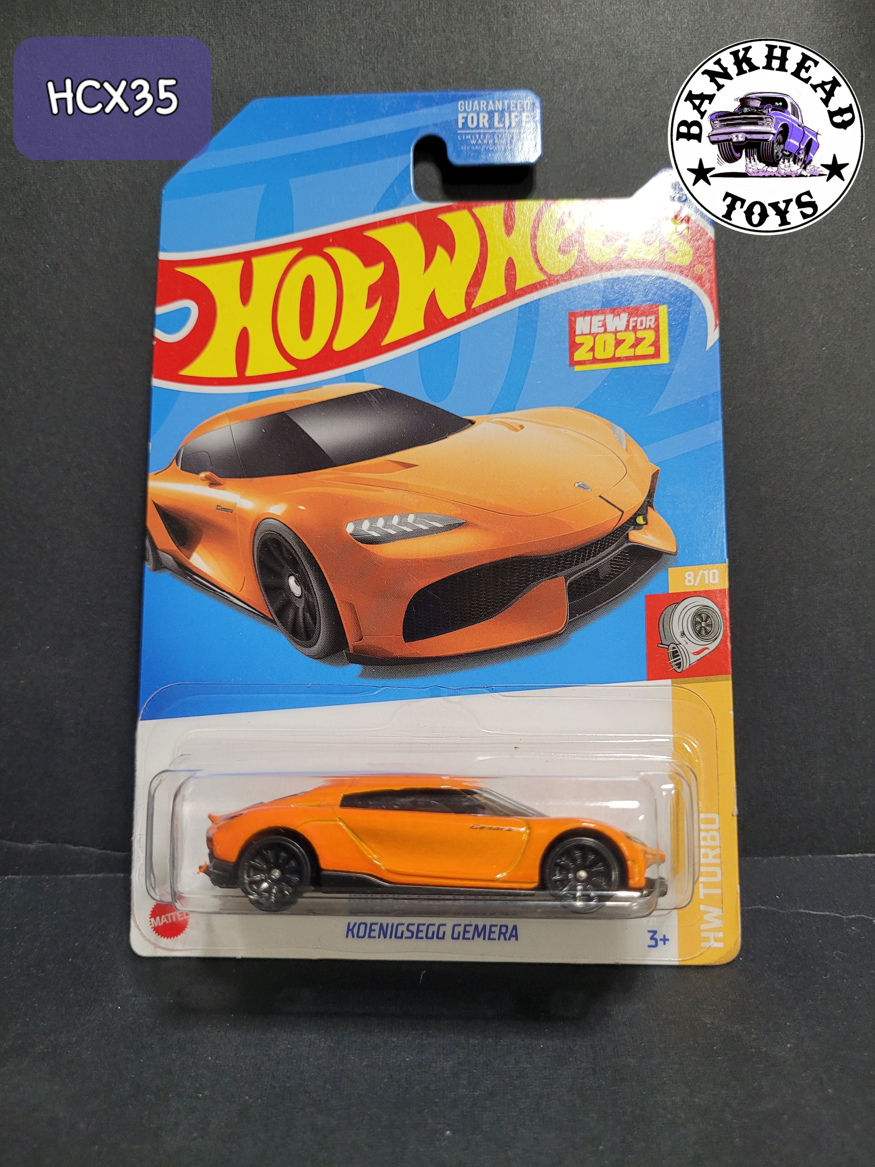 KOENIGSEGG GEMERA ORANGE HCX35