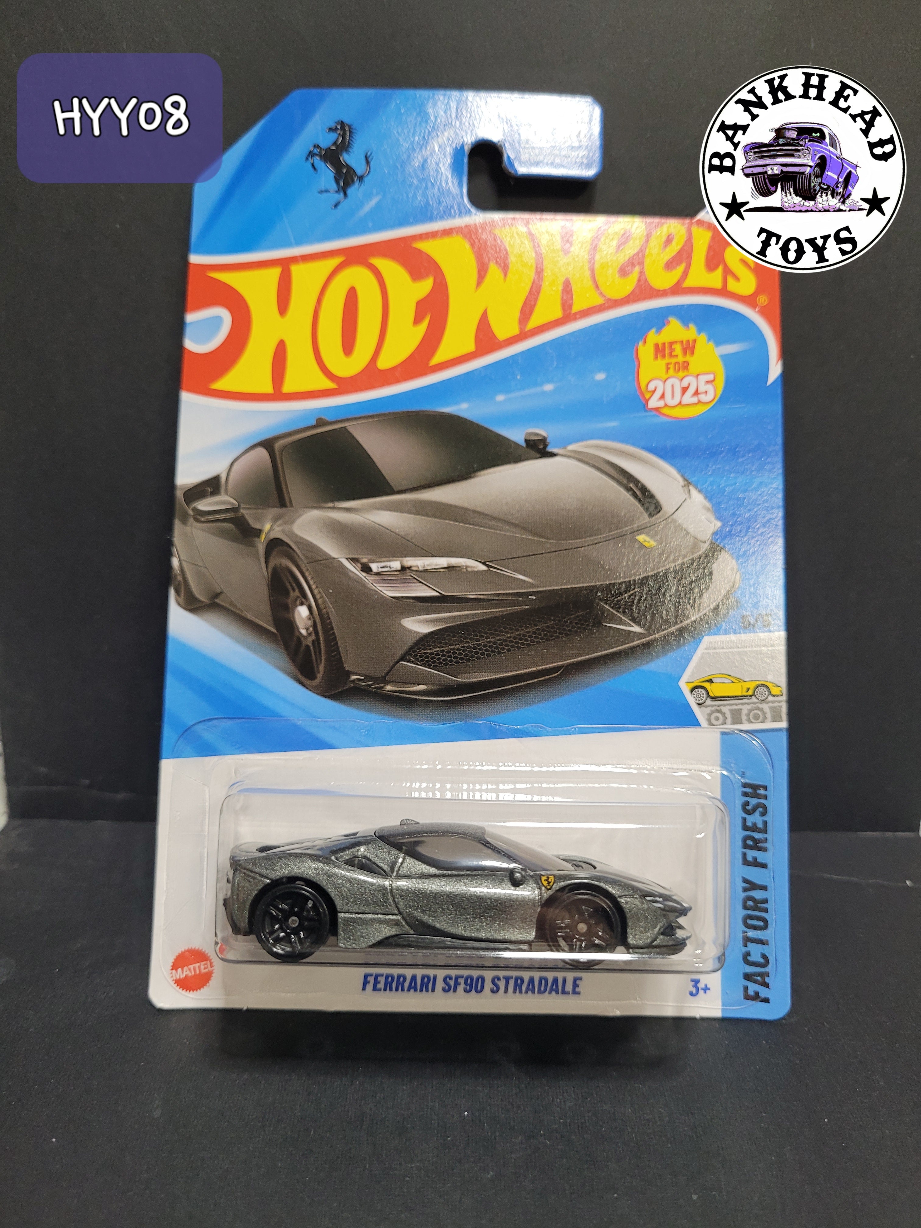 FERRARI SF90 STRADALE GRAY HYY08
