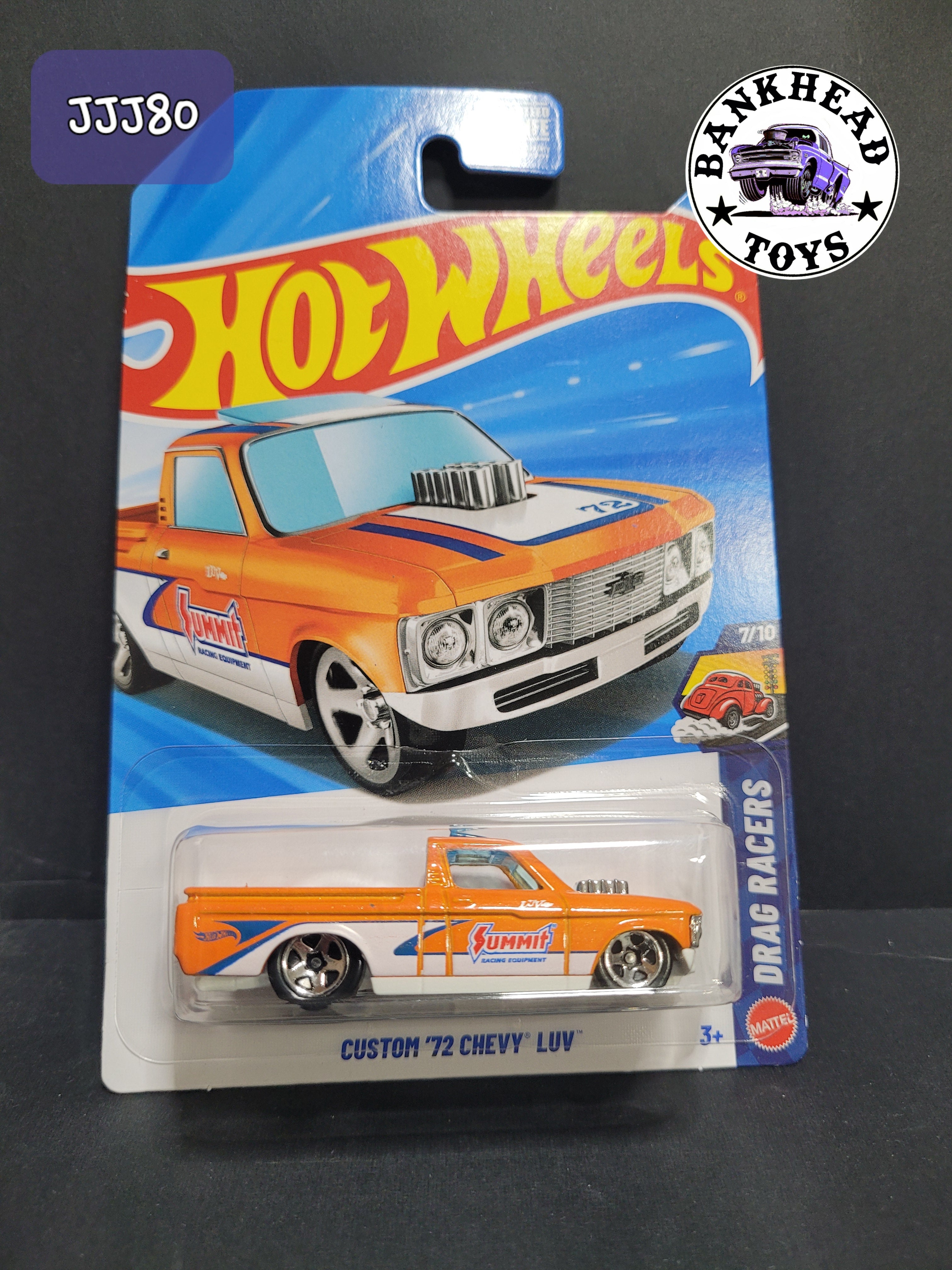 CUSTOM 72 CHEVY LUV ORG/WHT JJJ80