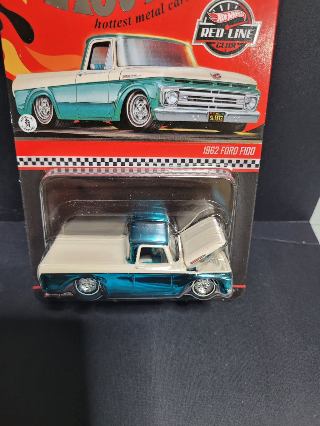 1962 FORD F100 RLC BLUE/WHITE JJY60
