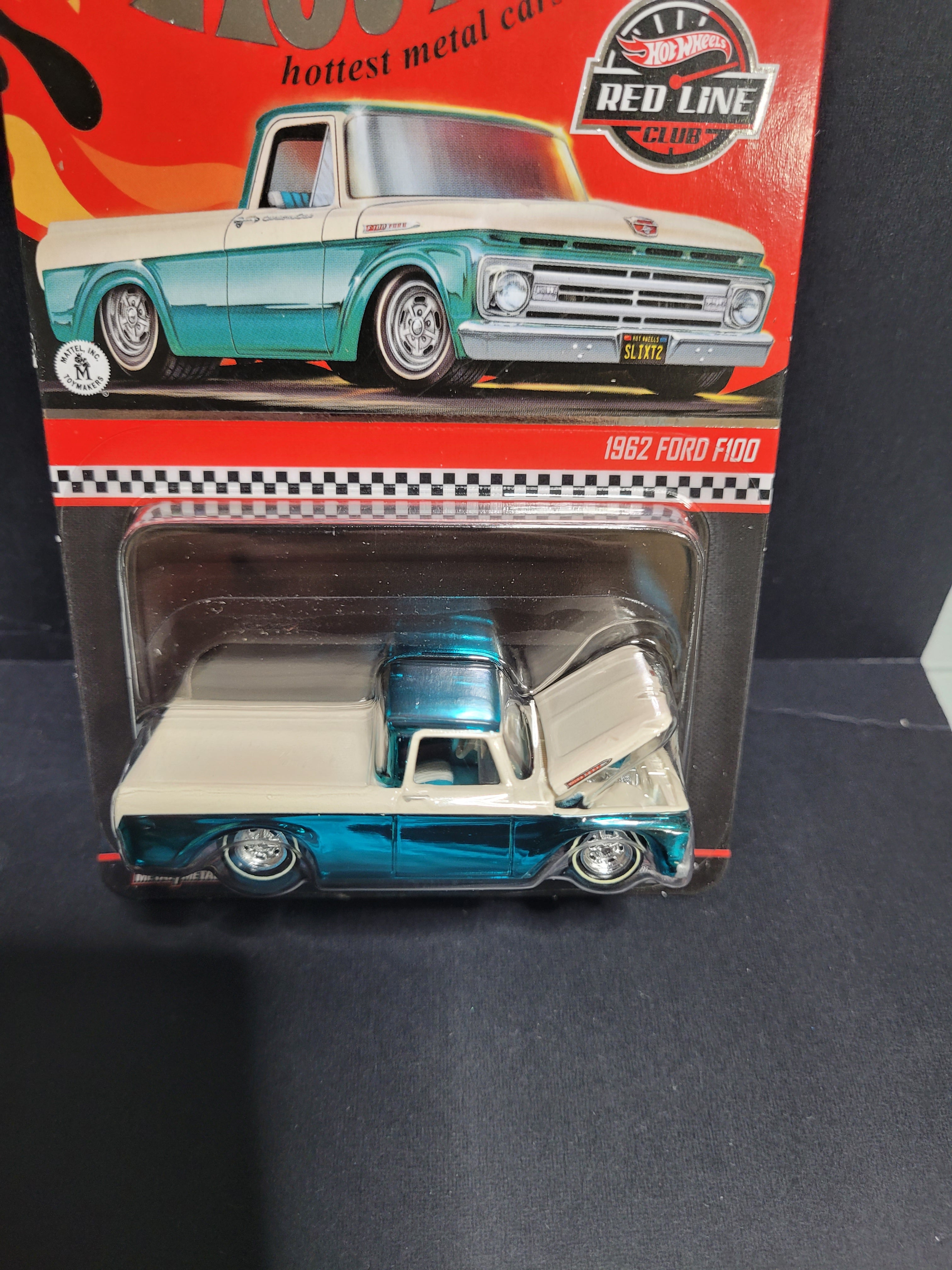1962 FORD F100 RLC BLUE/WHITE JJY60