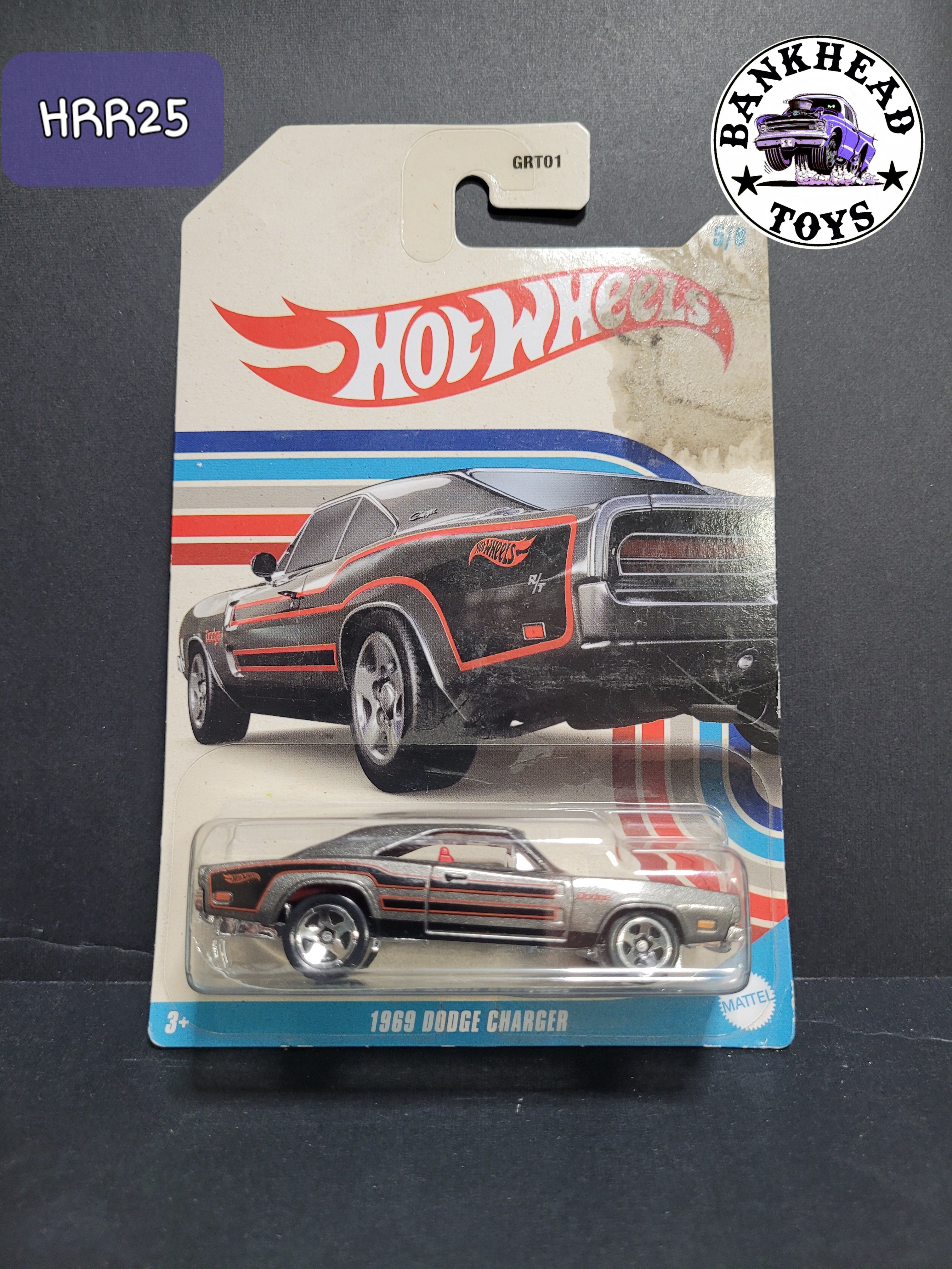 1969 DODGE CHARGER HRR25 BAD CARD