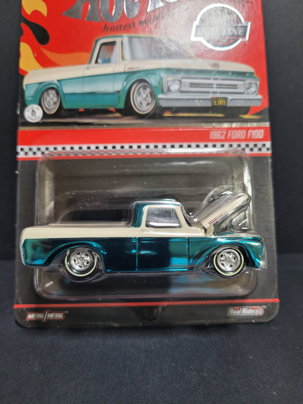 1962 FORD F100 RLC BLUE/WHITE JJY60