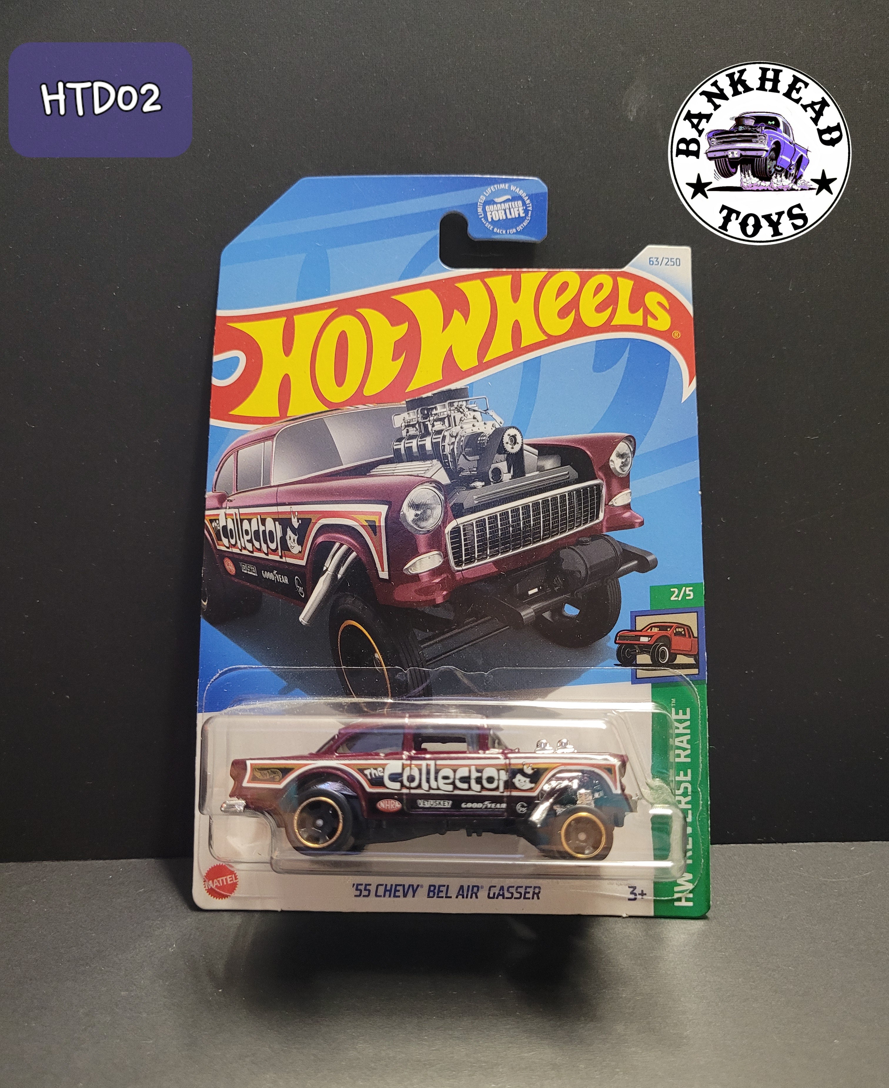 55 CHEVY BEL AIR GASSER HTD02