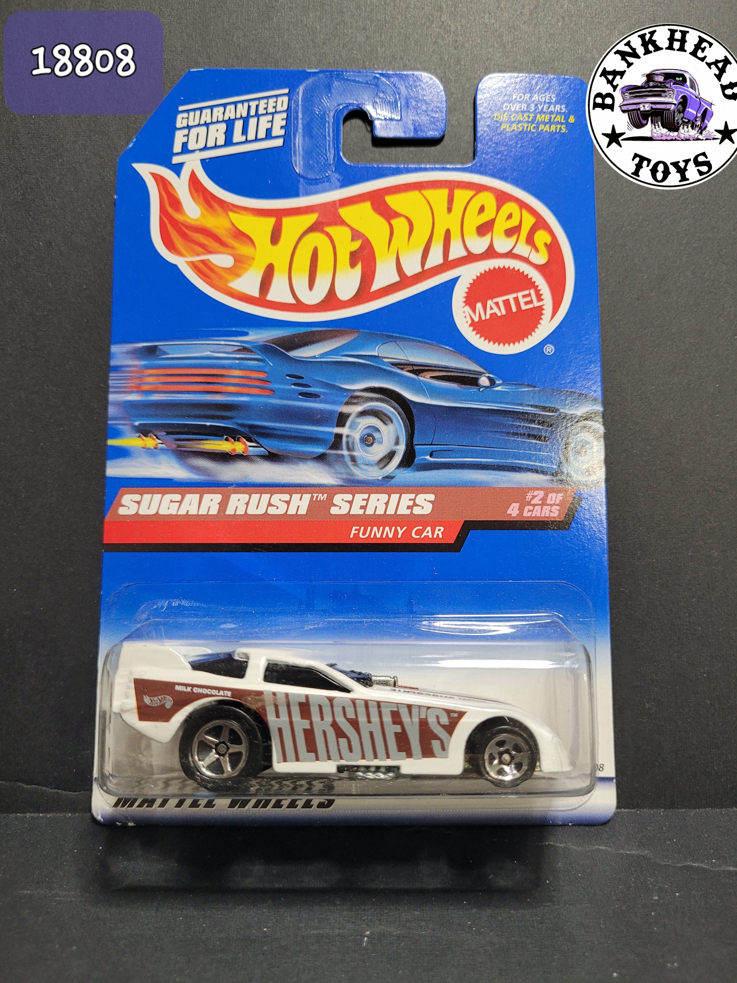 HERSHEYS FUNNY CAR 18808