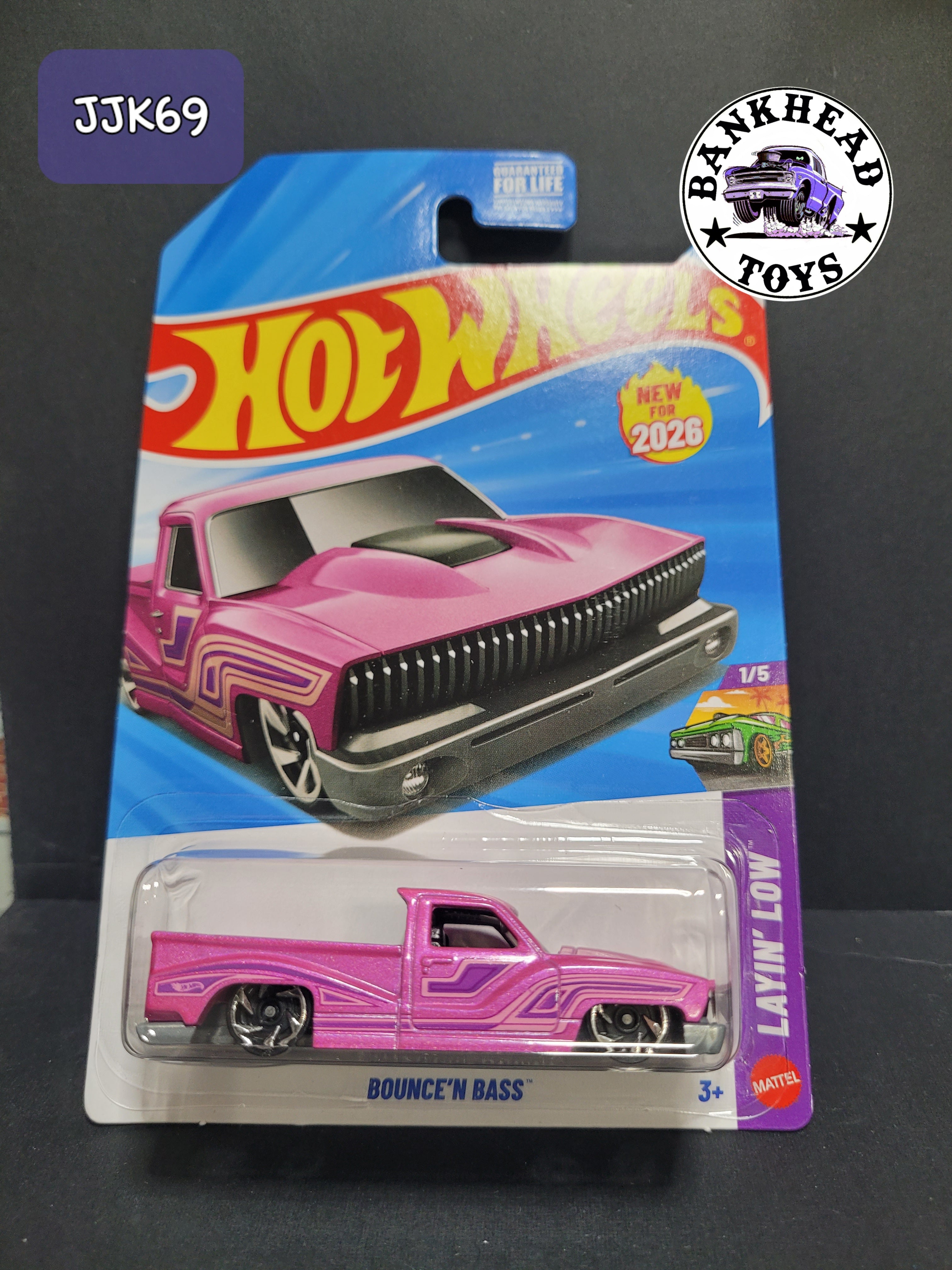 BOUNCE N BASS PINK JJK69