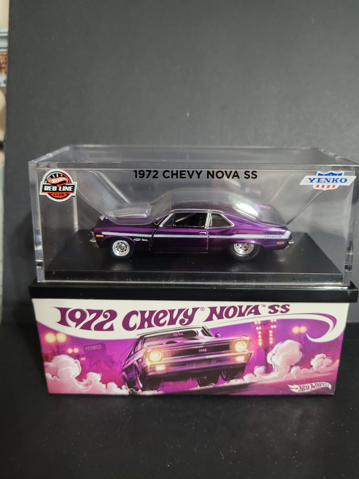 1972 CHEVY NOVA SS YENKO RLC PURPLE JCP21